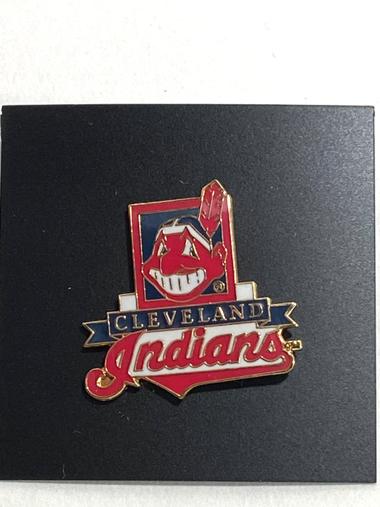 Cleveland Indians Vintage Late '90's MLB Chief Wahoo "Picture Frame" Pin by Peter David