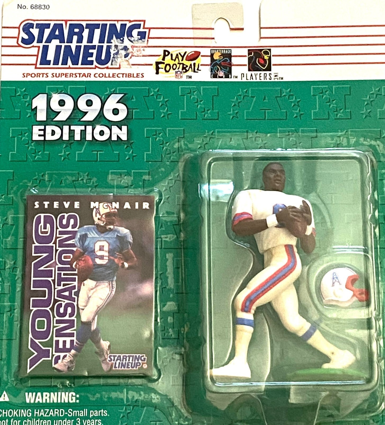 Steve McNair 1996 NFL Houston Oilers Starting Lineup Figurine NOS by K –  Jeff's Vintage Treasure