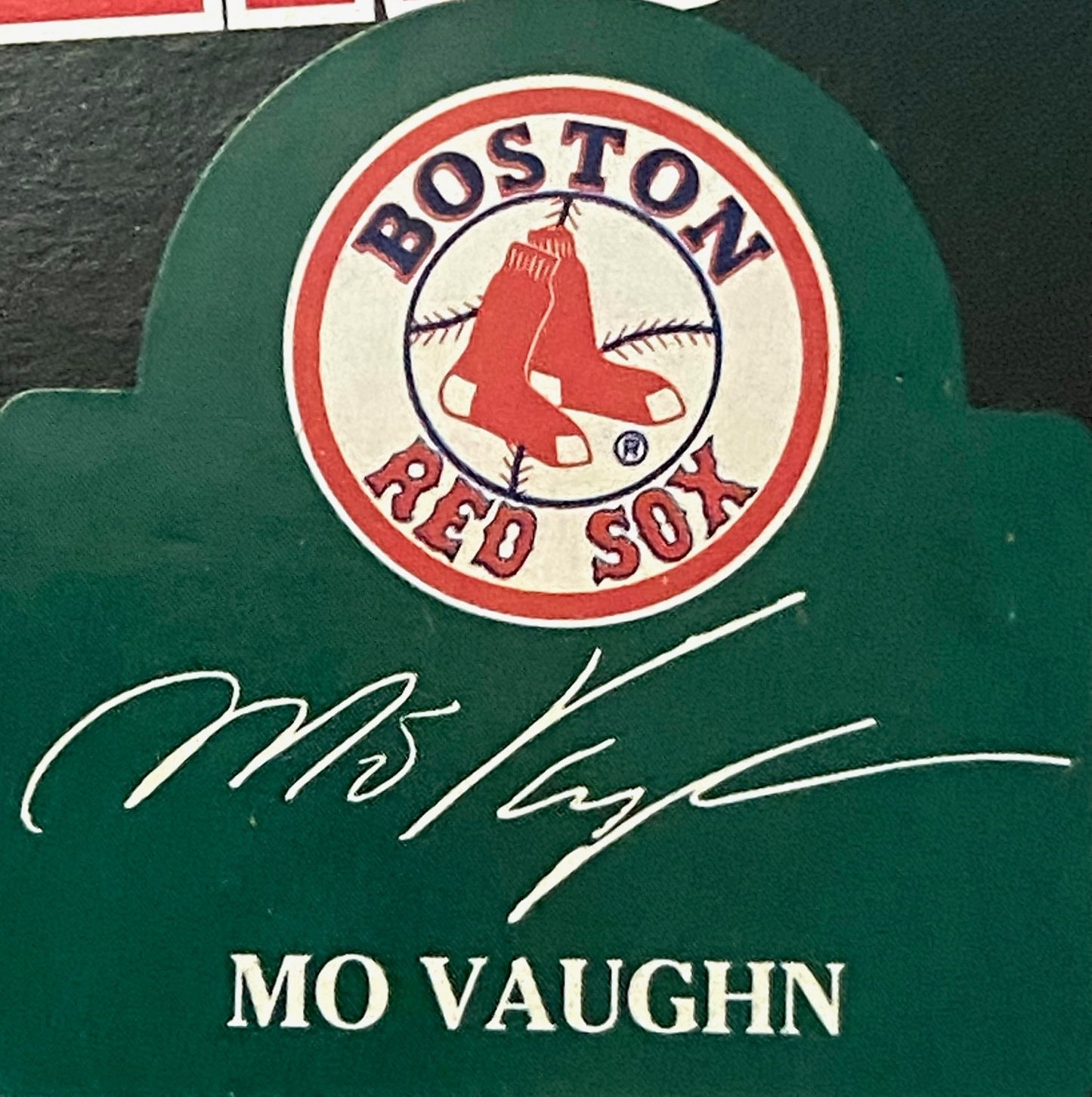 Mo Vaughn 1996 Boston Red Sox MLB Headliner Figurine by Corinthian
