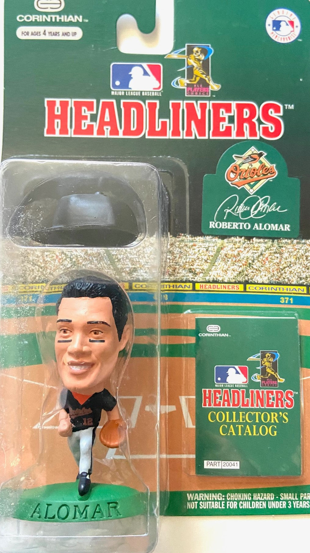 Roberto Alomar 1996 MLB Baltimore Orioles Headliner Figurine by Corinthian