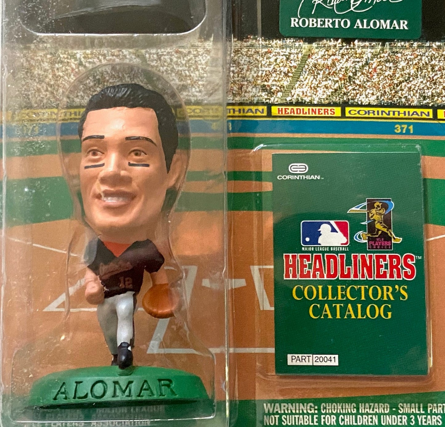 Roberto Alomar 1996 MLB Baltimore Orioles Headliner Figurine by Corinthian