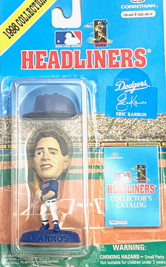 Eric Karros 1998 MLB Los Angeles Dodgers Headliner Figurine by Corinthian