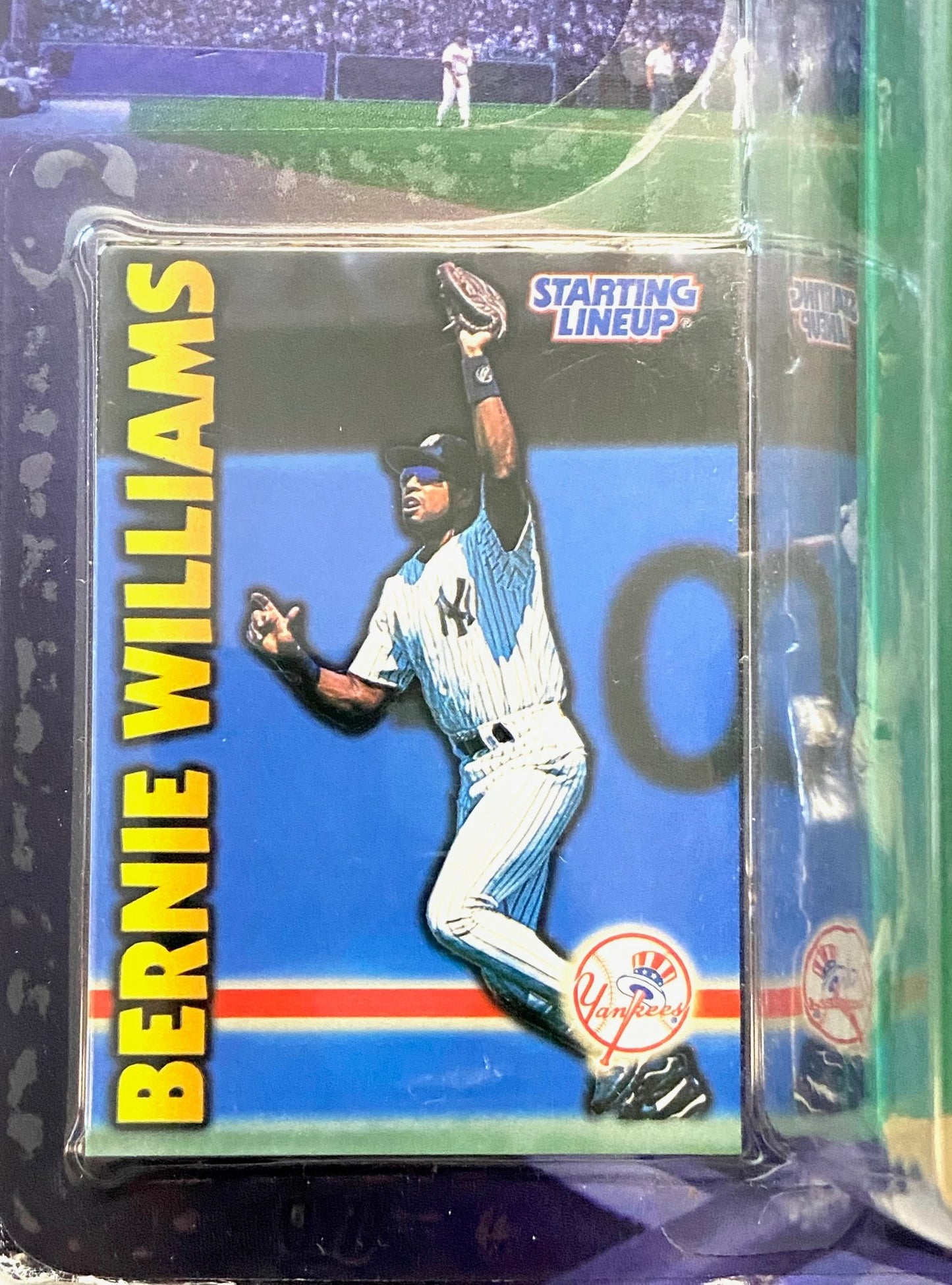 Bernie Williams 1999 MLB New York Yankees Starting Lineup Figurine (New) by Hasbro