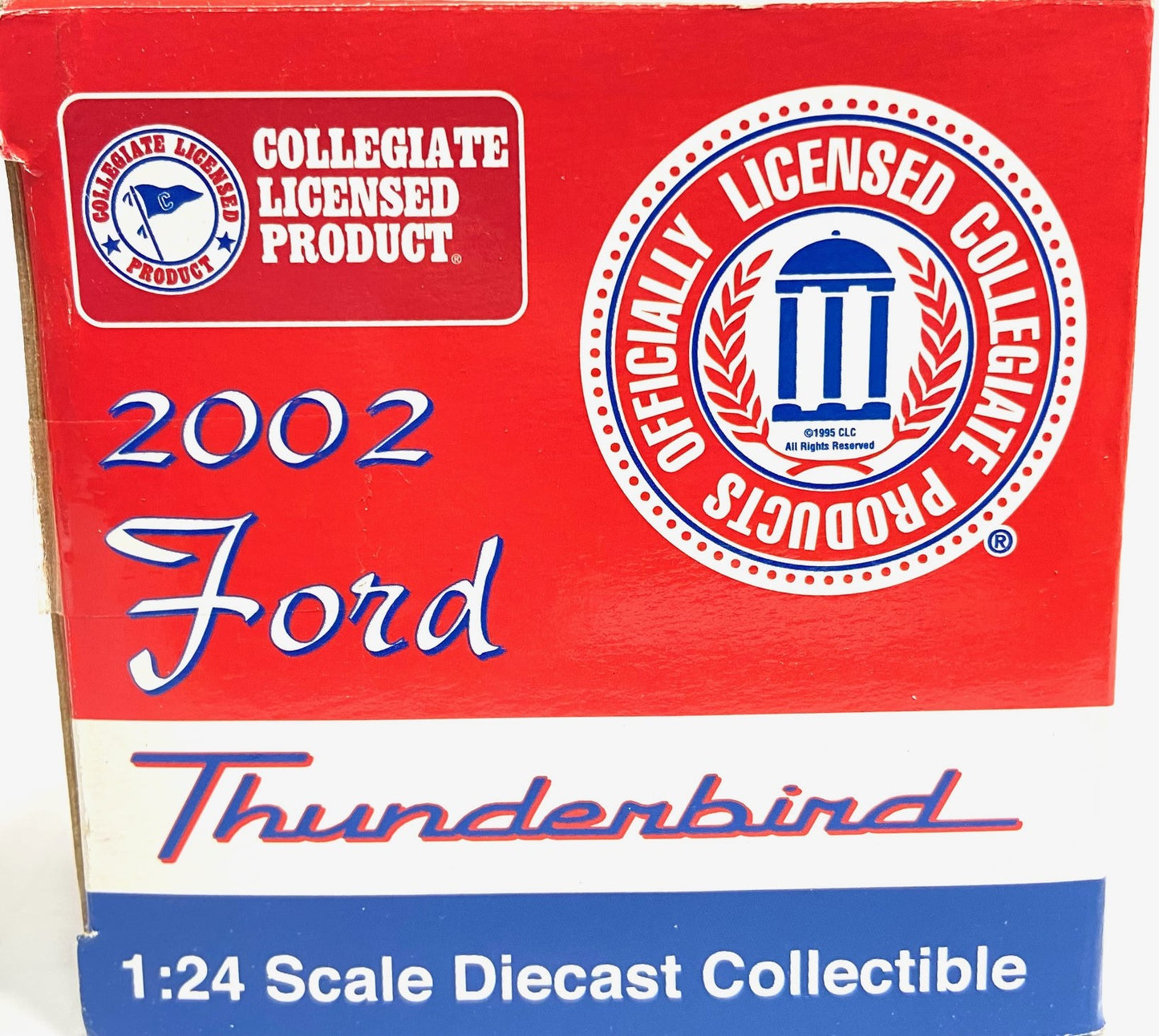 Illinois Fighting Illini Vintage 2002 NCAA 1:24 Ford Thunderbird by White Rose Collectibles