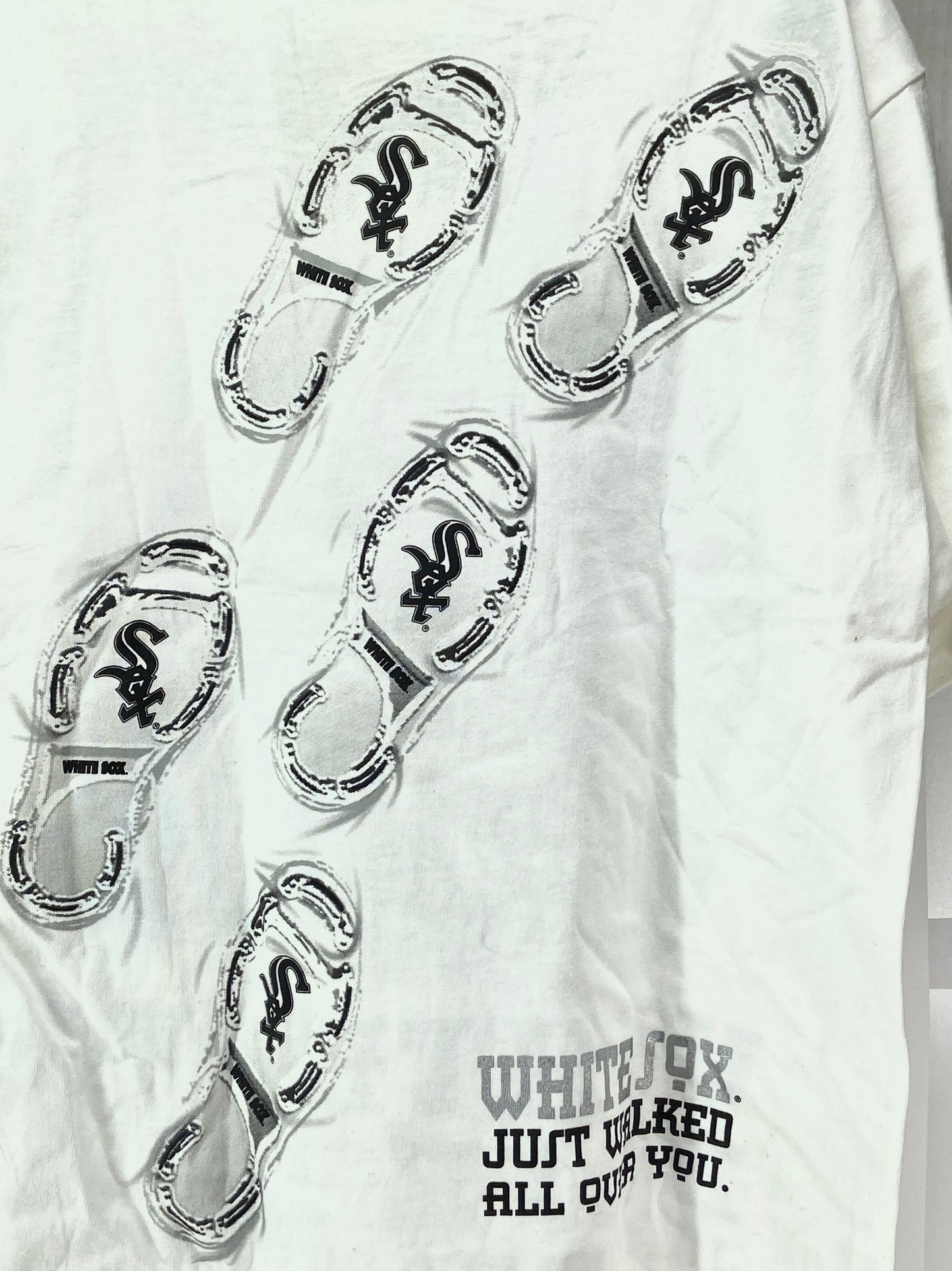 Chicago White Sox Vintage 1996 MLB "Just Walked All Over You" T-Shirt by College Concepts