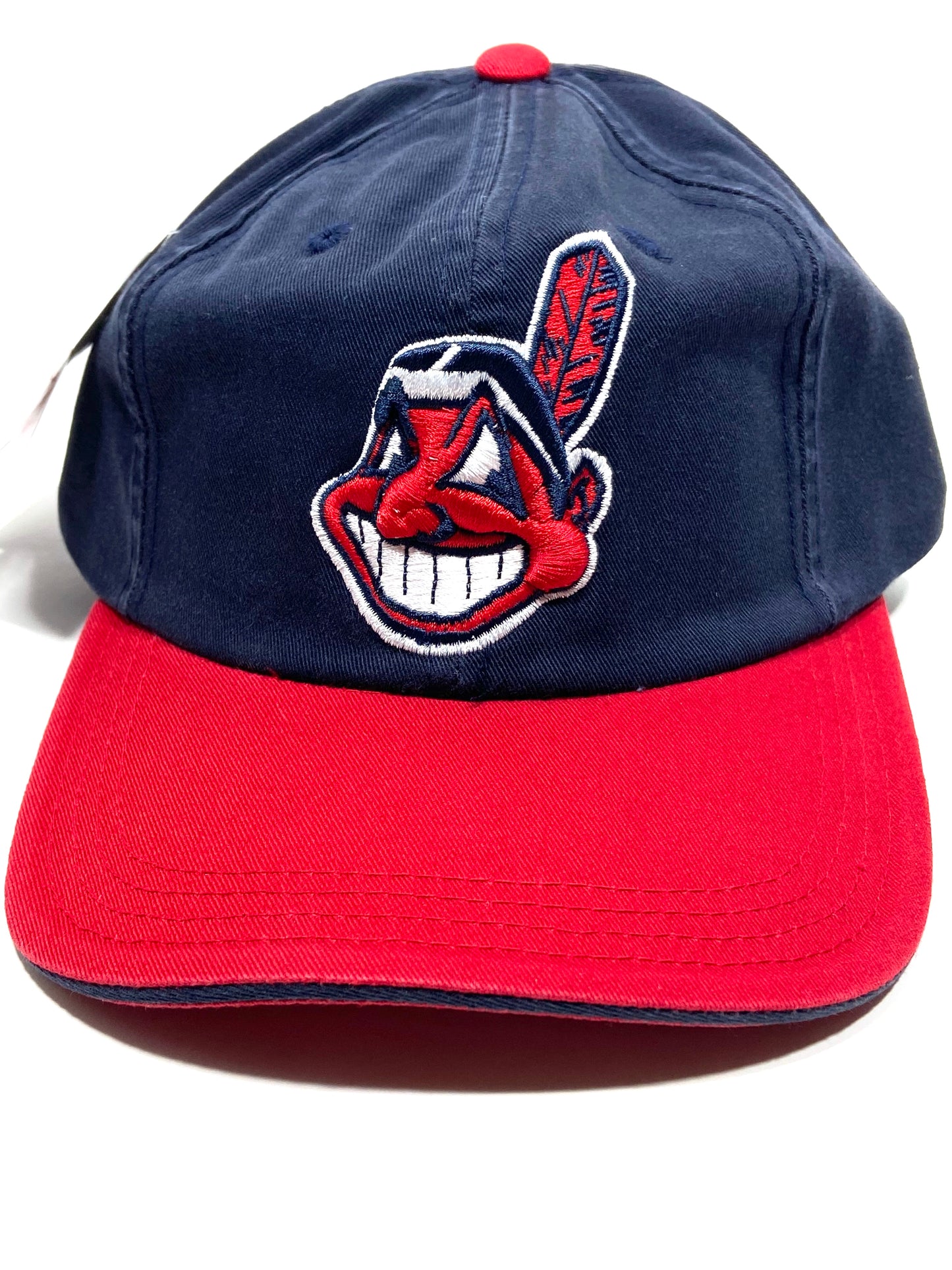 Cleveland Indians Vintage MLB Classic Home Wahoo Hat by Logo Athletic
