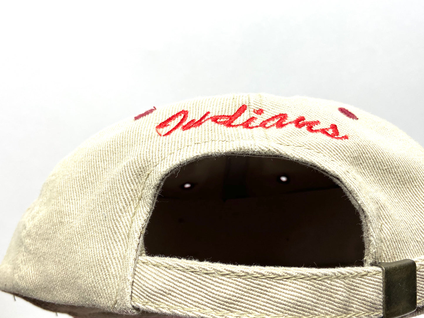 Cleveland Indians Vintage MLB Cotton Wahoo Hat by Logo 7