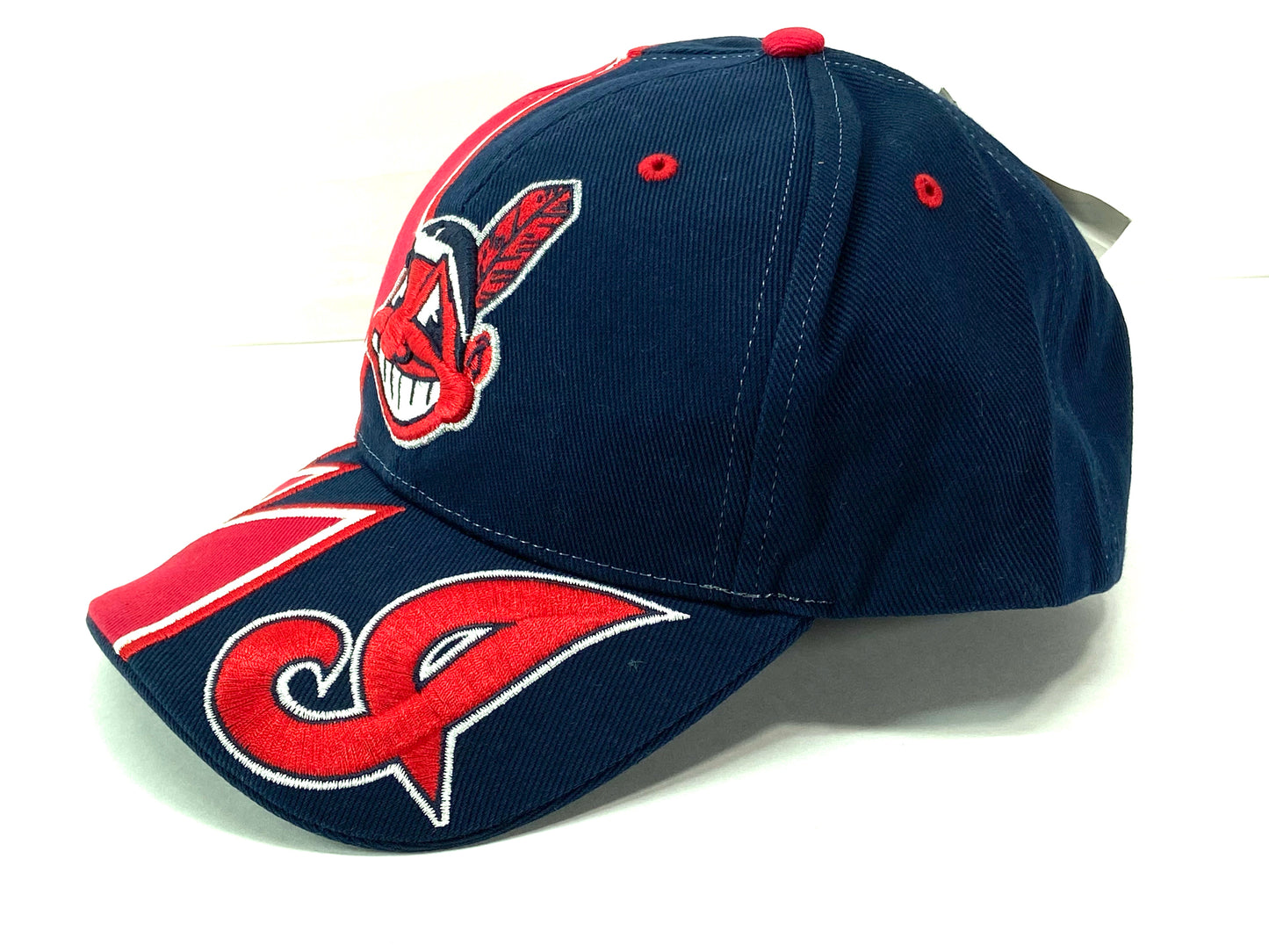 Cleveland Indians Vintage MLB "Splash" Hat by Twins Enterprise