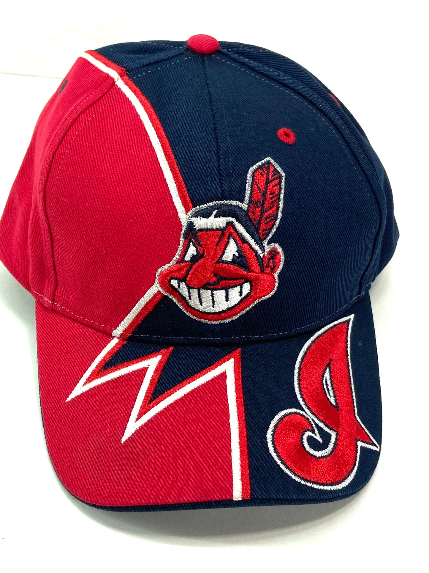 Cleveland Indians Vintage MLB "Splash" Hat by Twins Enterprise
