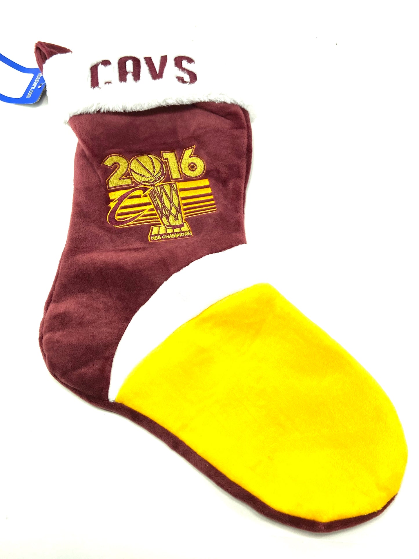 Cleveland Cavaliers 2016 NBA World Champs Holiday Stocking by Forever Collectibles