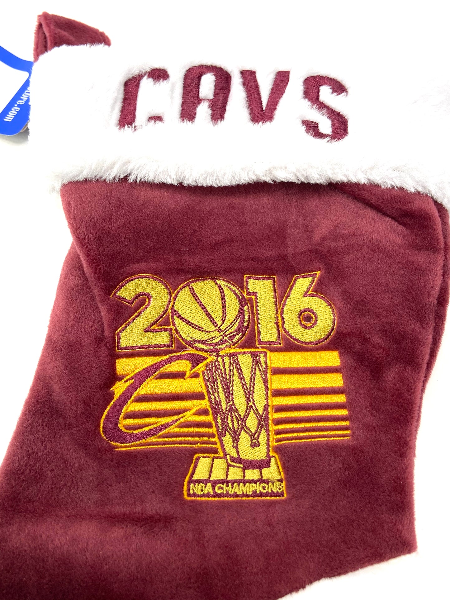 Cleveland Cavaliers 2016 NBA World Champs Holiday Stocking by Forever Collectibles