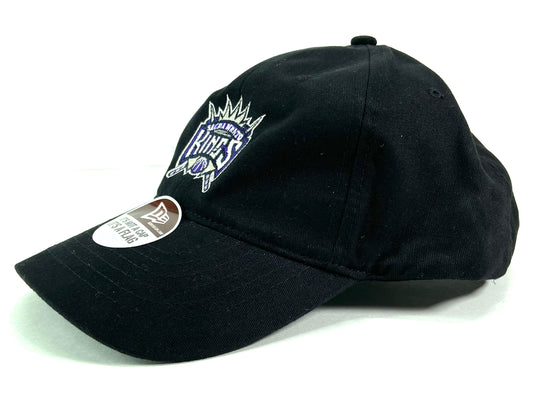 Sacramento Kings NBA Team Color Old Logo Black Cap by New Era