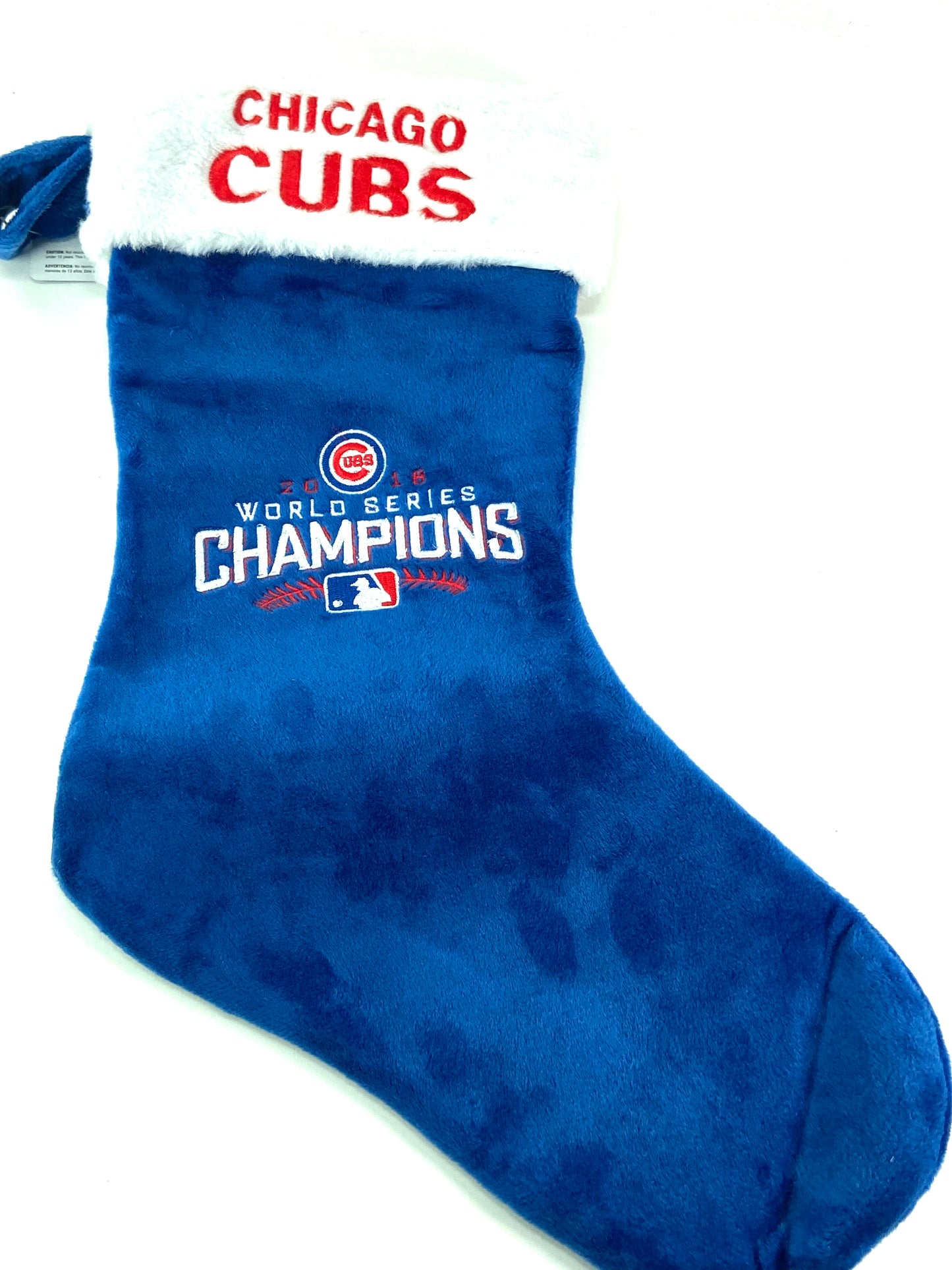 Chicago Cubs MLB 2016 World Champs Christmas Stocking by Forever Collectibles