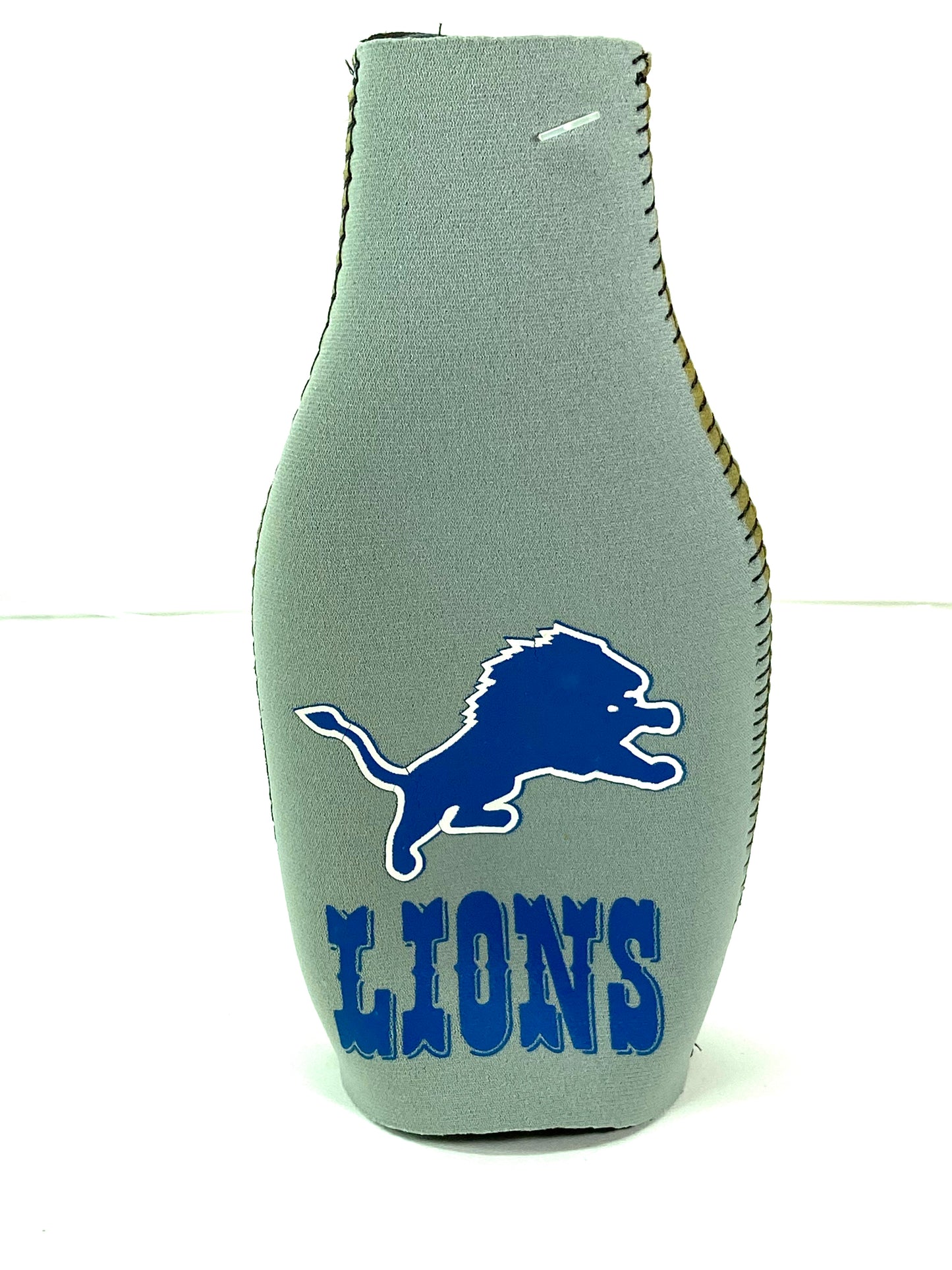 Detroit Lions Vintage NFL Zipper Bottle Huggie by Kolder