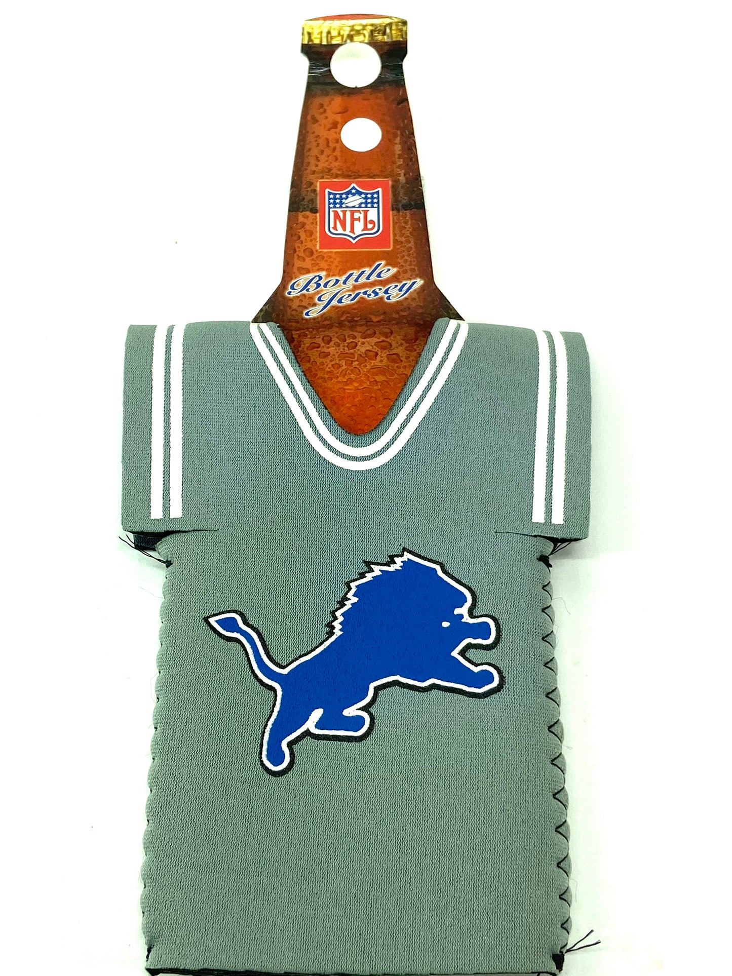 Detroit Lions NFL Old Logo Bottle Jersey Insulator by Kolder