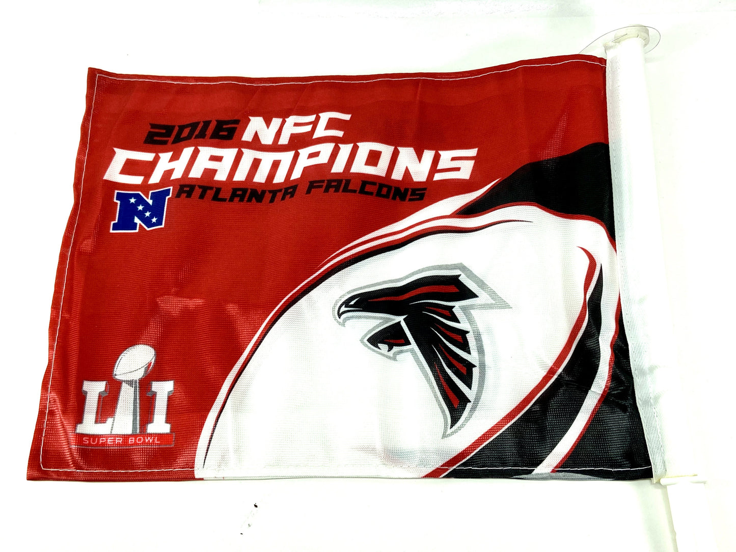 Atlanta Falcons 2016 NFL NFC Champions Car Flag (New) by Rico Industries