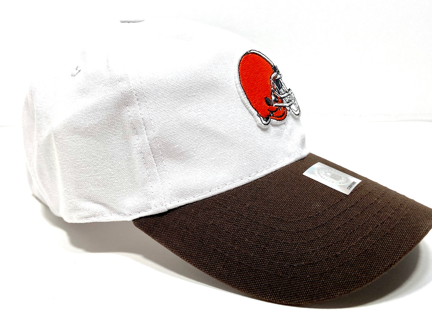 Cleveland Browns NFL Vintage White Logo Cap
