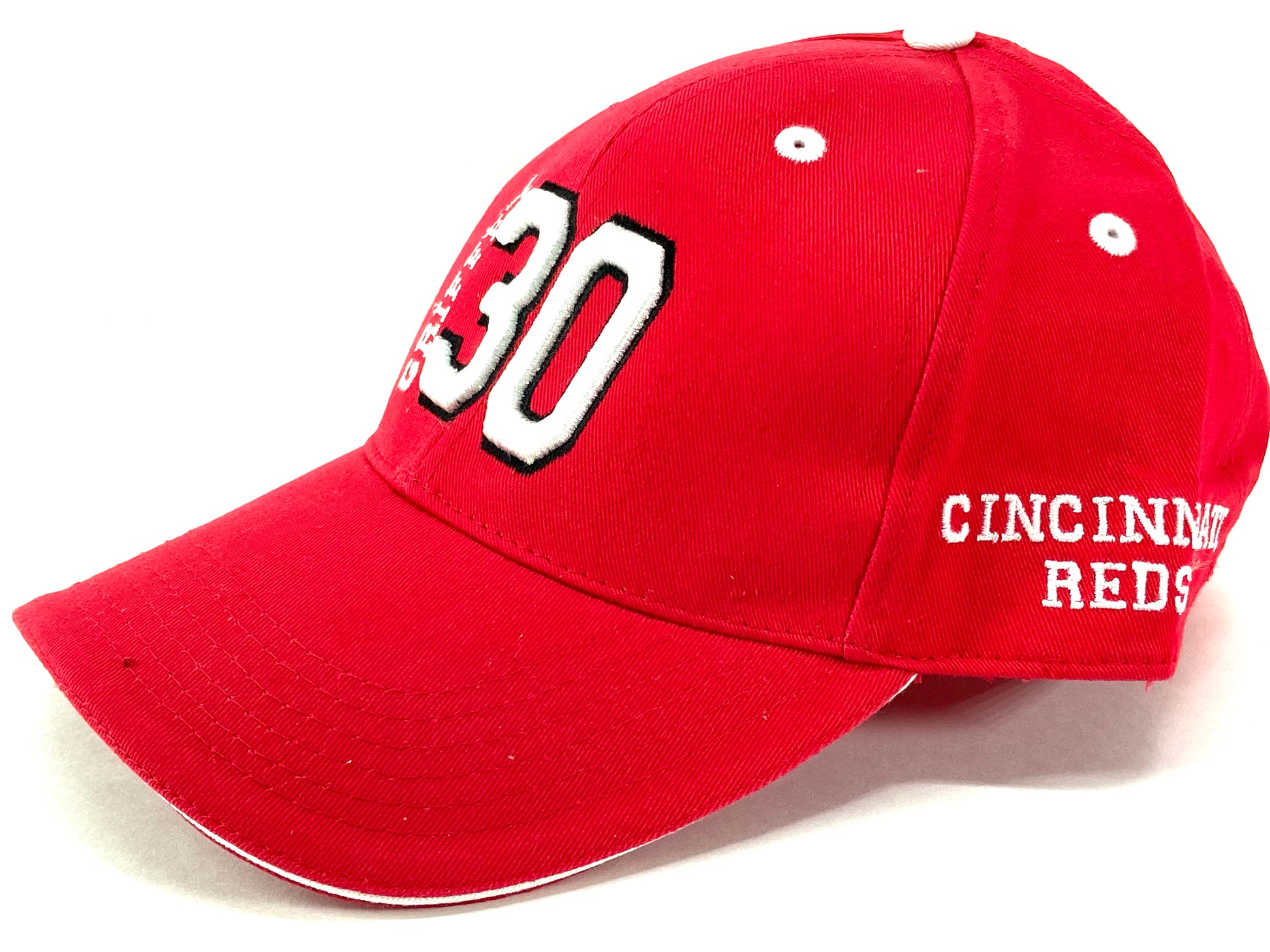 Cincinnati Reds MLB Vintage Ken Griffey Jr. #30 Cap (New)/ D. Pearson –  Jeff's Vintage Treasure