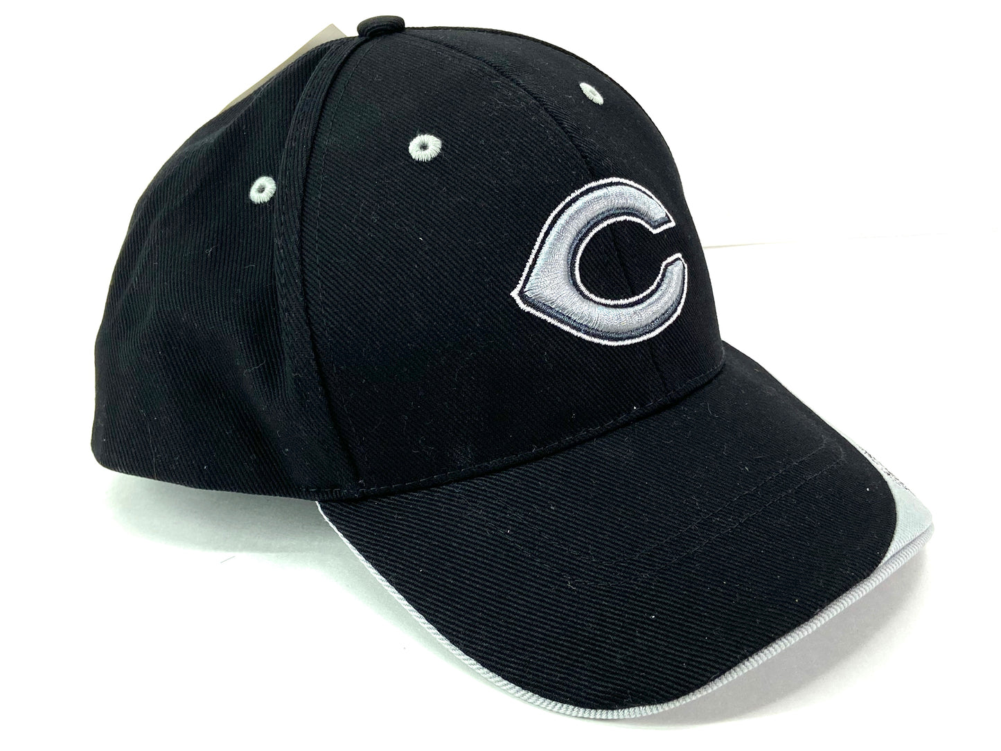 Cincinnati Reds Vintage MLB Black Cap w/Silver "C" by Twins Enterprise
