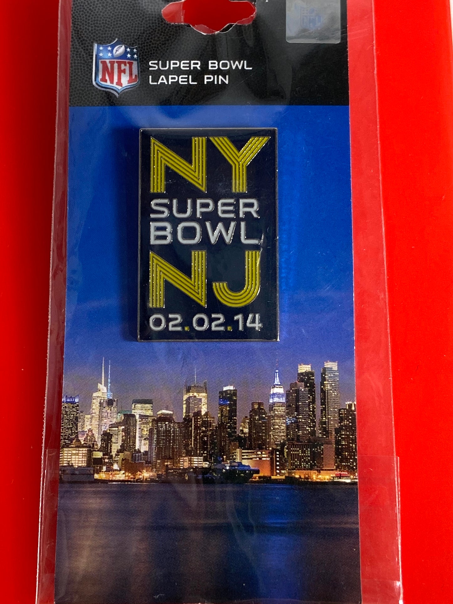 NFL Super Bowl XLVIII (48) Lapel Pins NOS by Pro Specialties Group