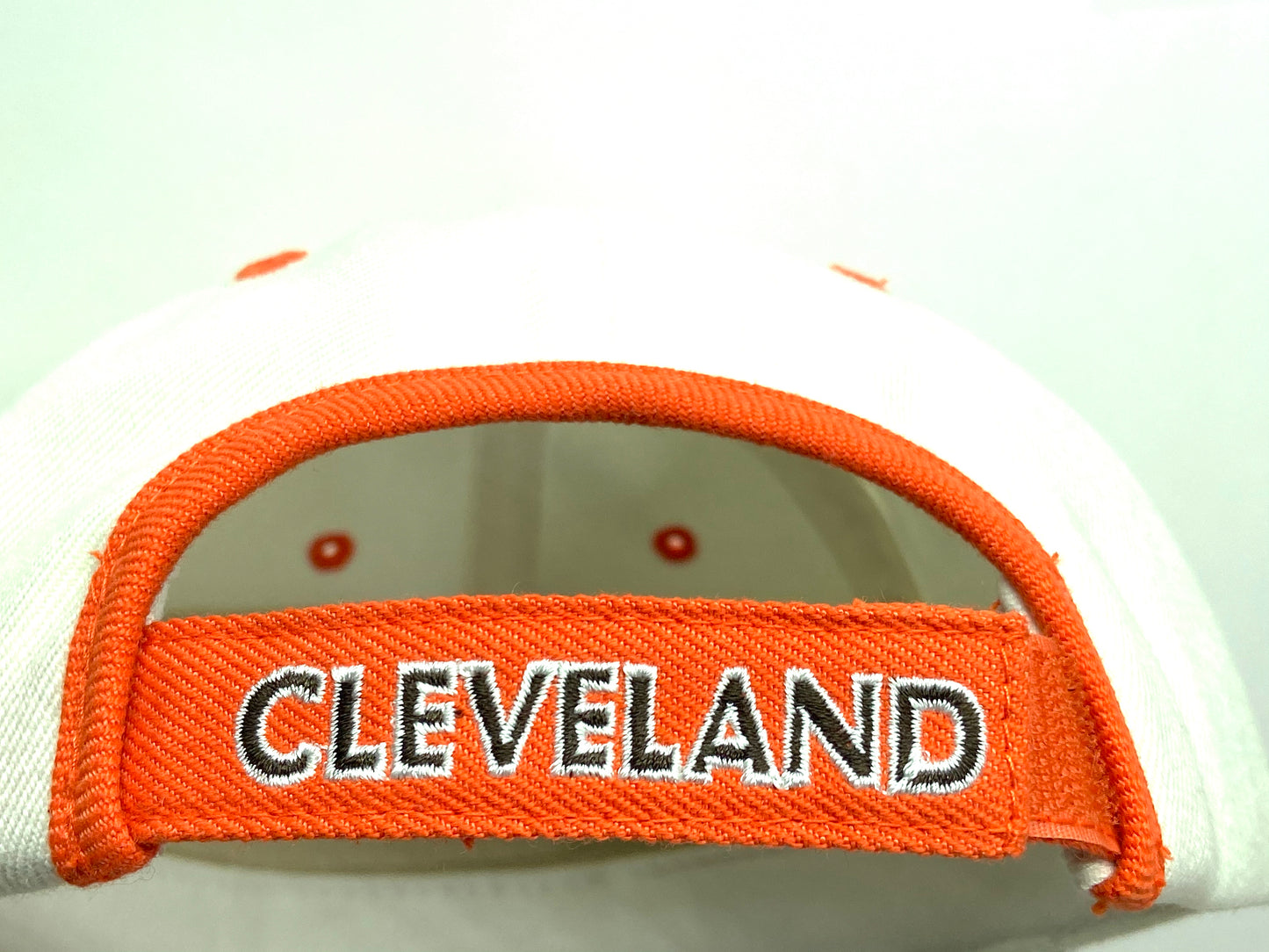 Cleveland Browns Vintage NFL 20% Wool Block "Browns" Logo Cap By Annco