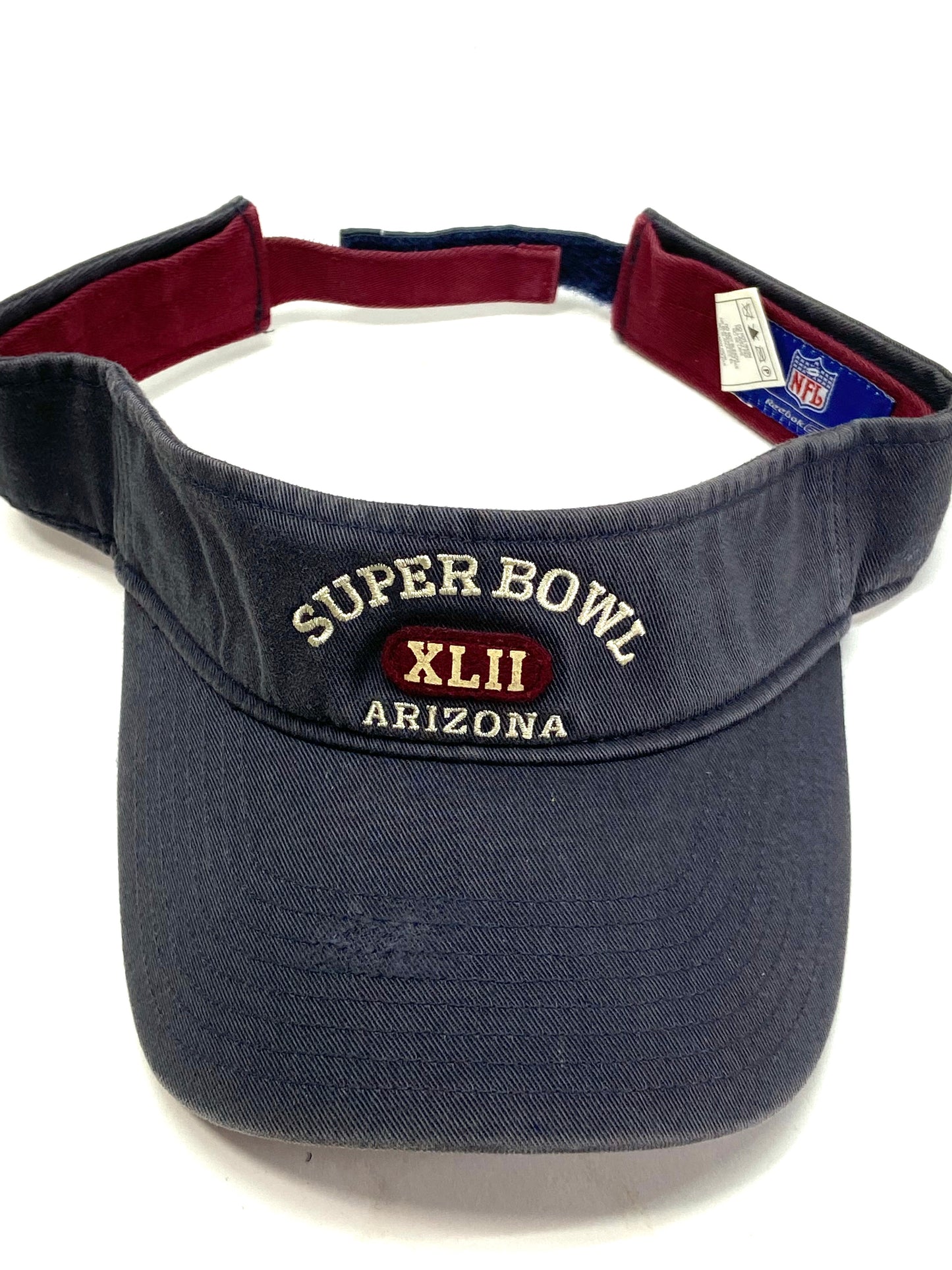 Super Bowl XLII (42) NFL Commemorative NOS Visors