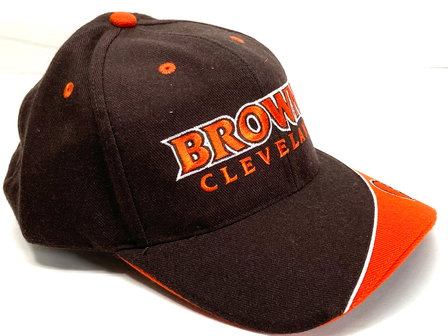 Cleveland Browns Vintage NFL Two-Tone NOS 15% Wool Cap By NFL