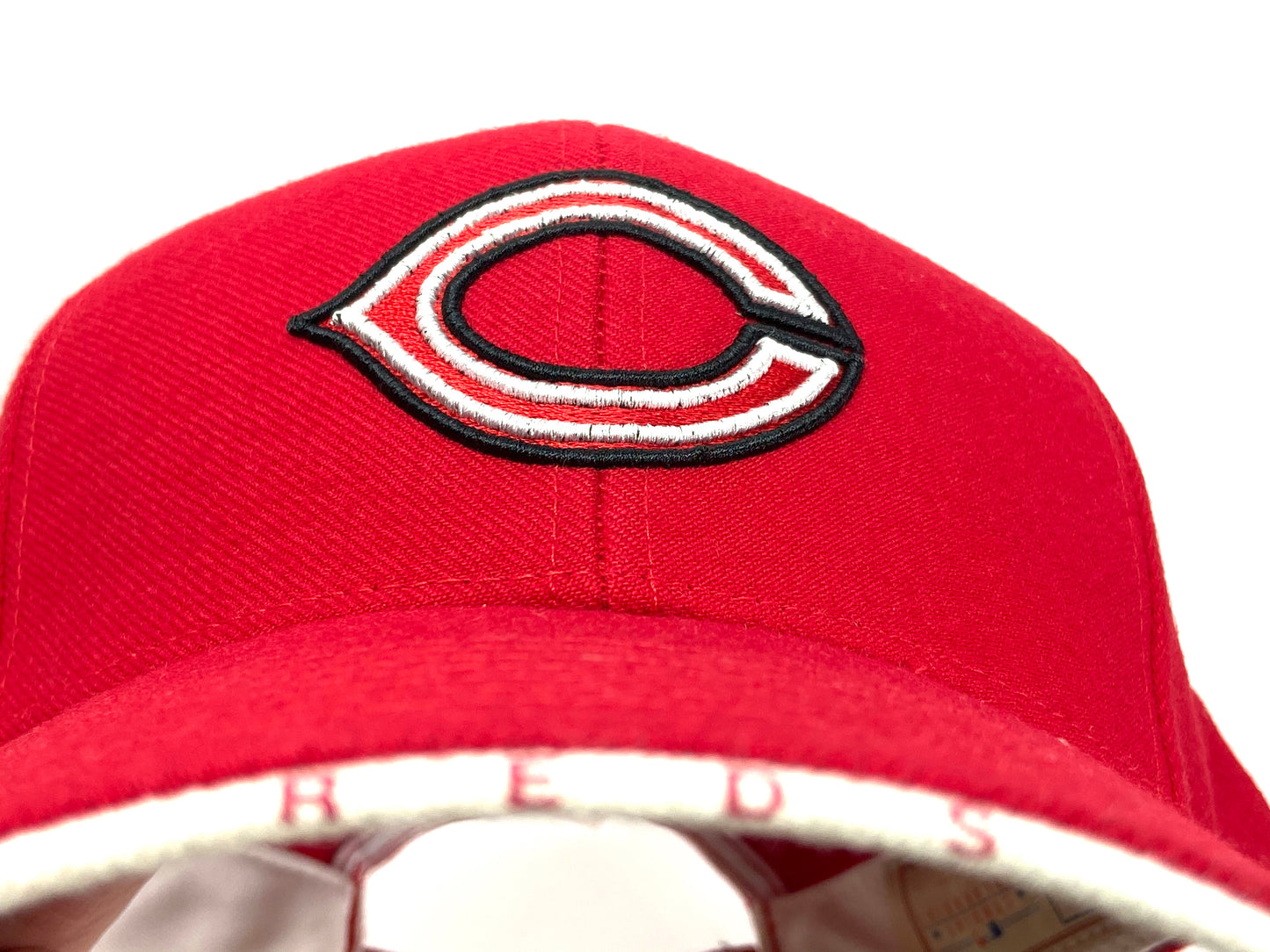 Cincinnati Reds Vintage MLB Team Color 15% Wool Logo Cap By Twins Enterprise
