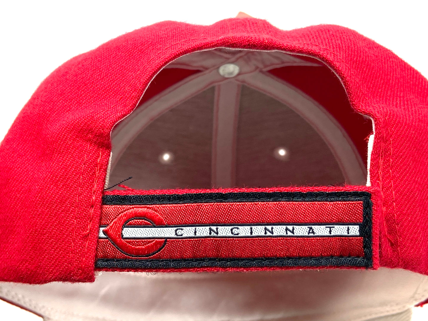 Cincinnati Reds Vintage MLB Team Color 15% Wool Logo Cap By Twins Enterprise