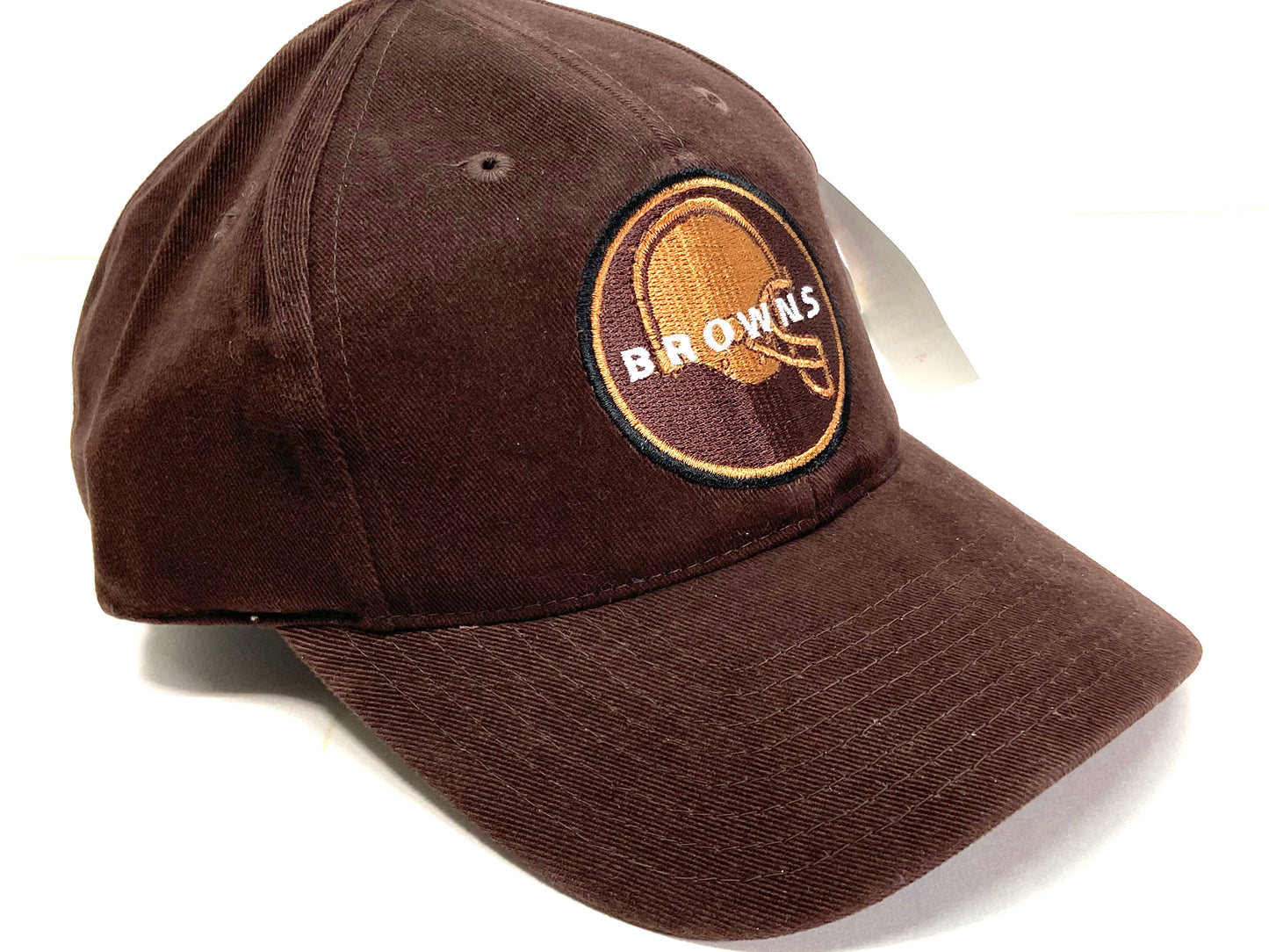 Cleveland Browns Vintage NFL Brown Circle Logo Cap by American Needle