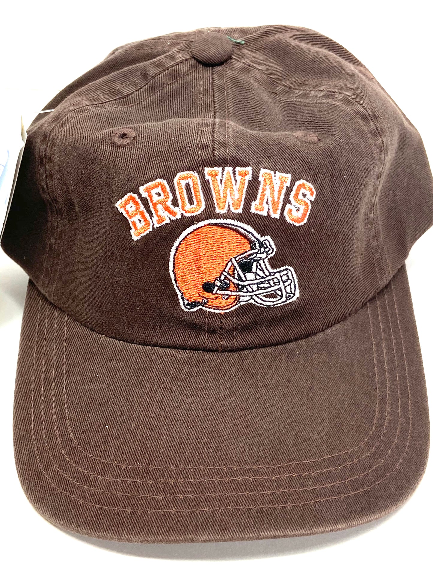 Cleveland Browns Vintage NFL Brown Logo Cap by Logo Athletic