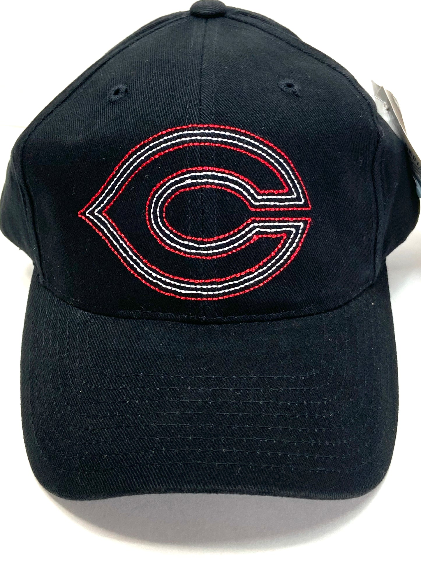 Cincinnati Reds Vintage MLB Black "Stitched Logo 'C' NOS Cap By American Needle