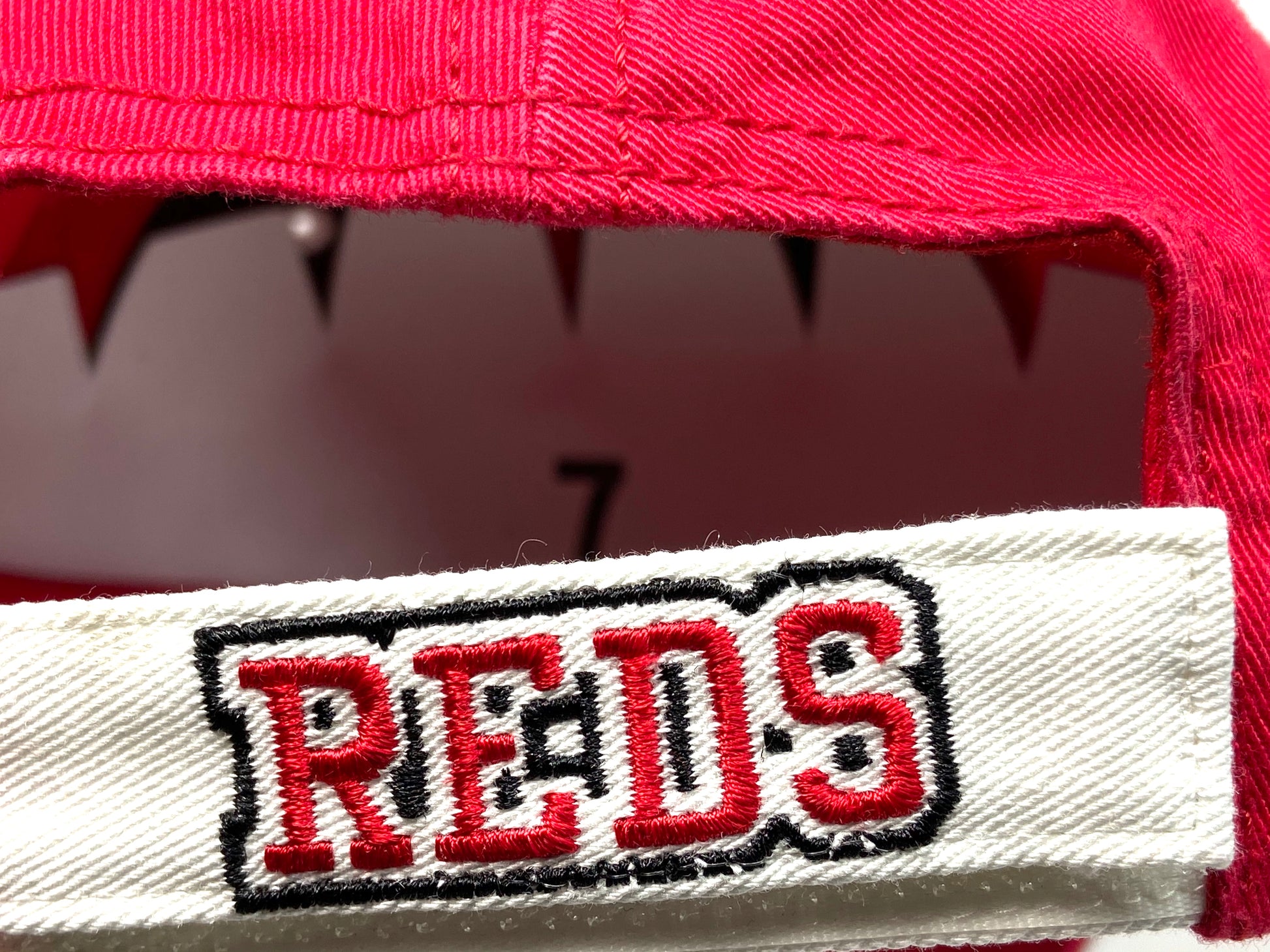 Cincinnati Reds Vintage MLB Block Reds Cap By Drew Pearson Marketing –  Jeff's Vintage Treasure