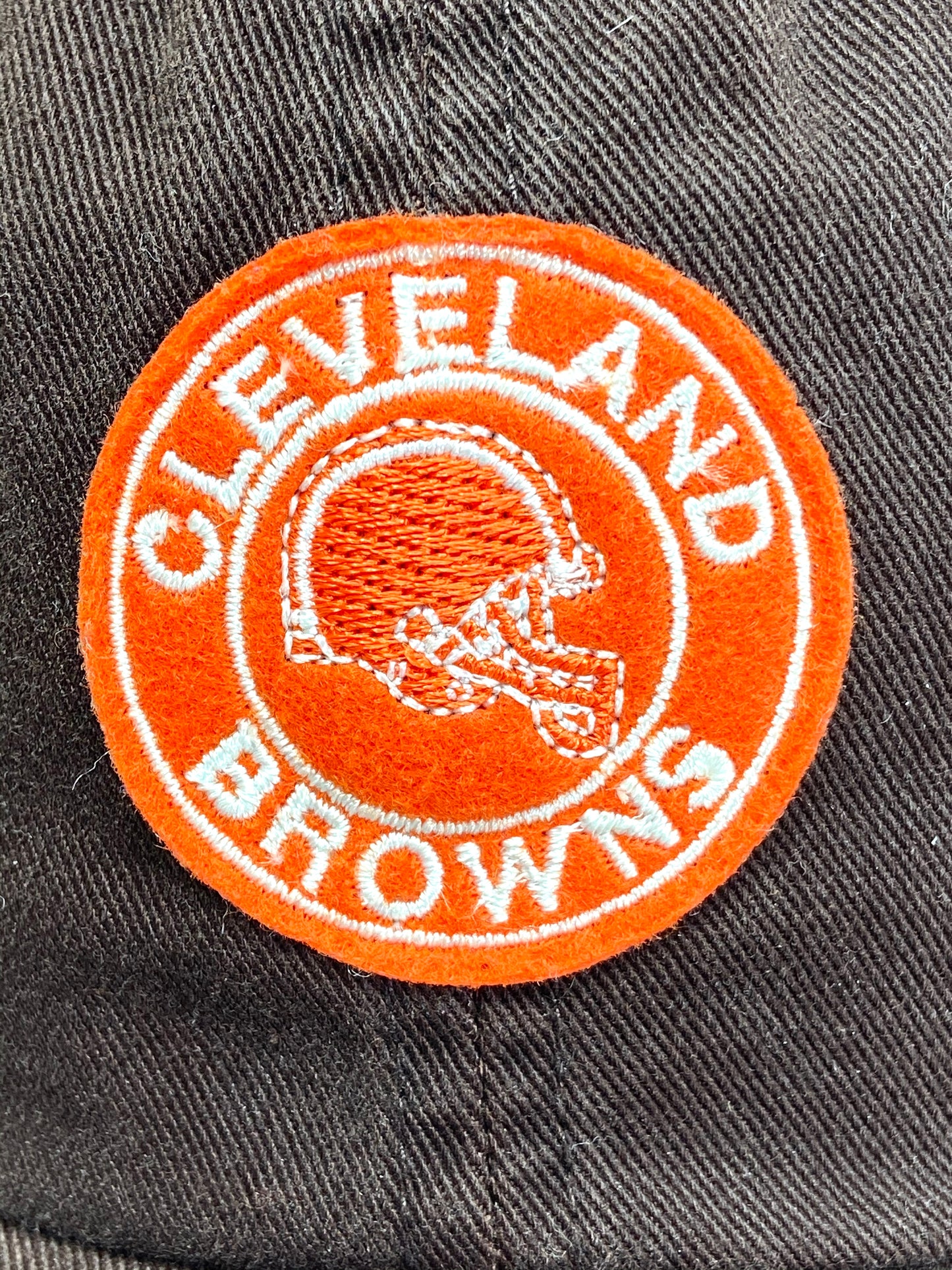 Cleveland Browns Vintage NFL "Tattered" Brown Cap By American Needle