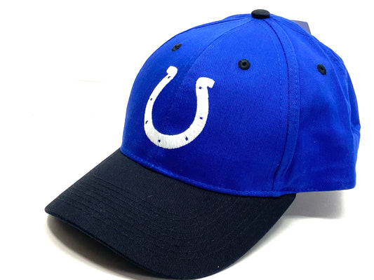 Indianapolis Colts Vintage NFL Blue NOS Replica Cap by Drew Pearson Marketing