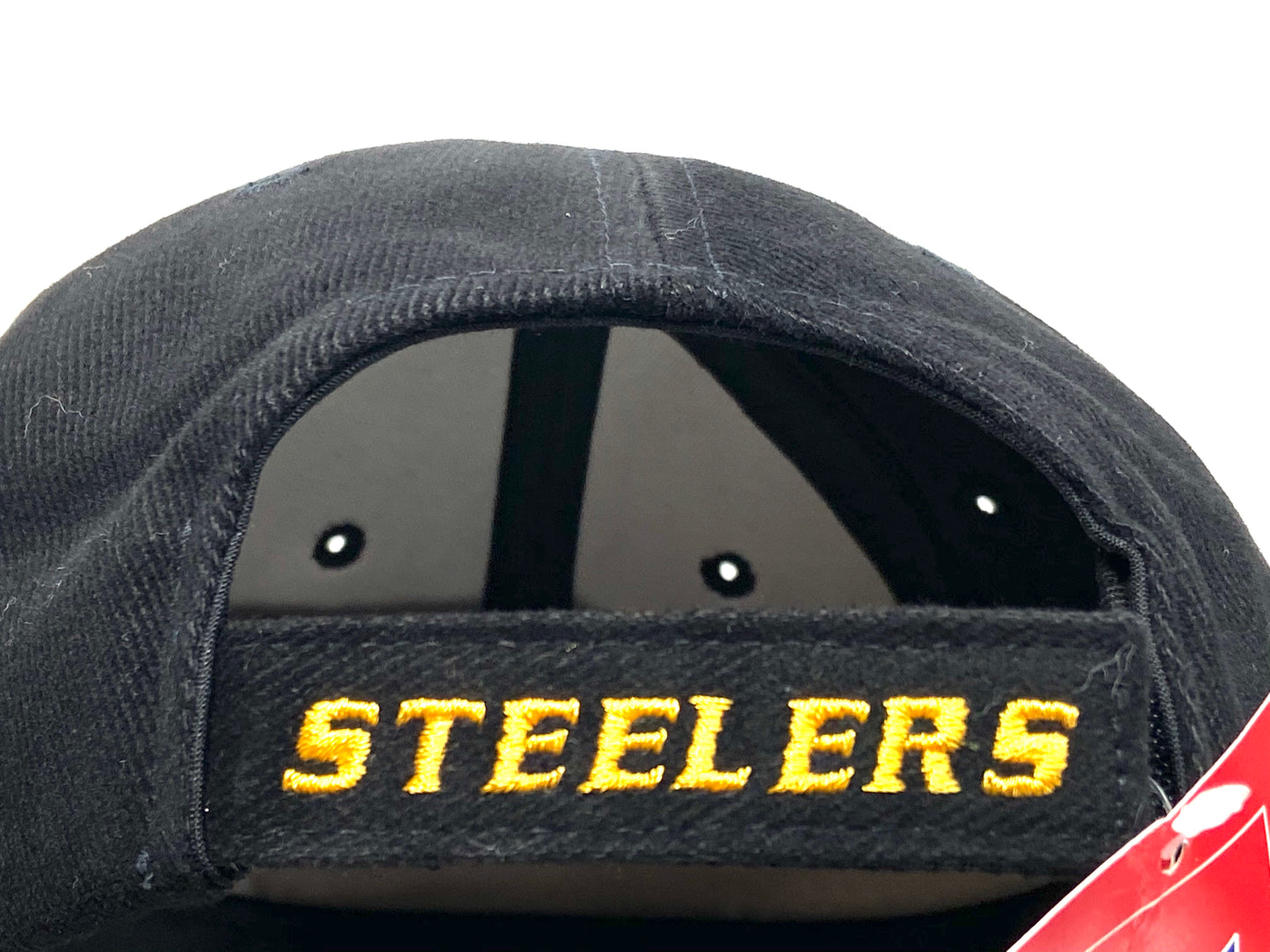 Pittsburgh Steelers Vintage Adult NFL Black Logo Cap