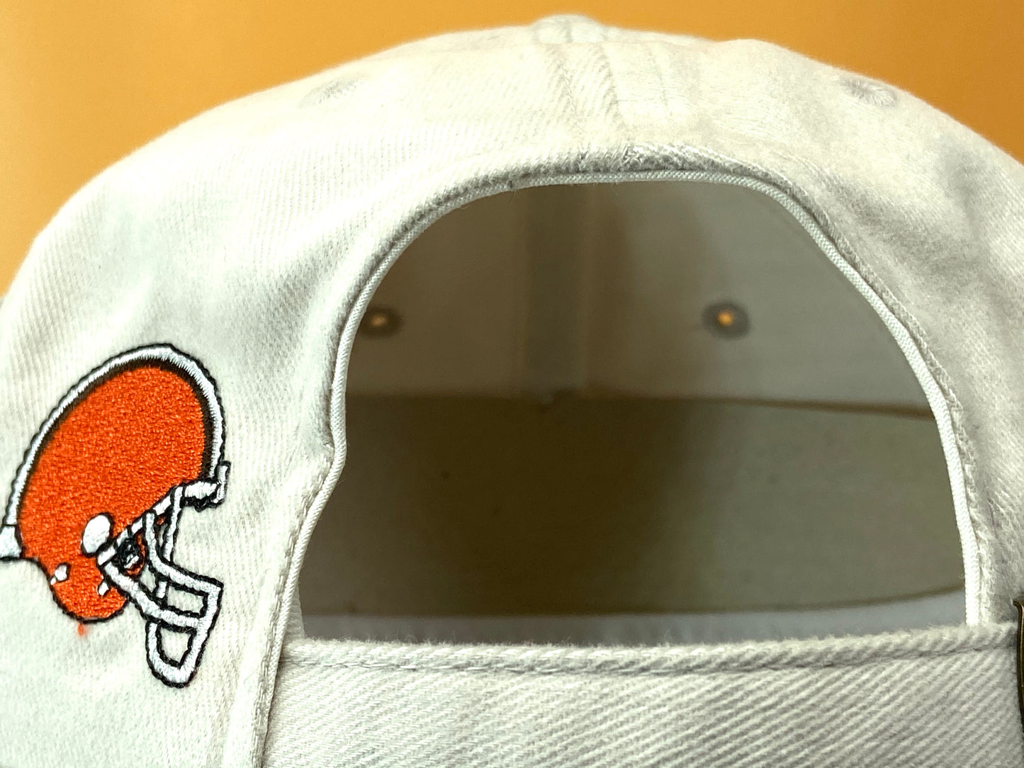 Cleveland Browns Vintage NFL Khaki Logo Cap by American Needle