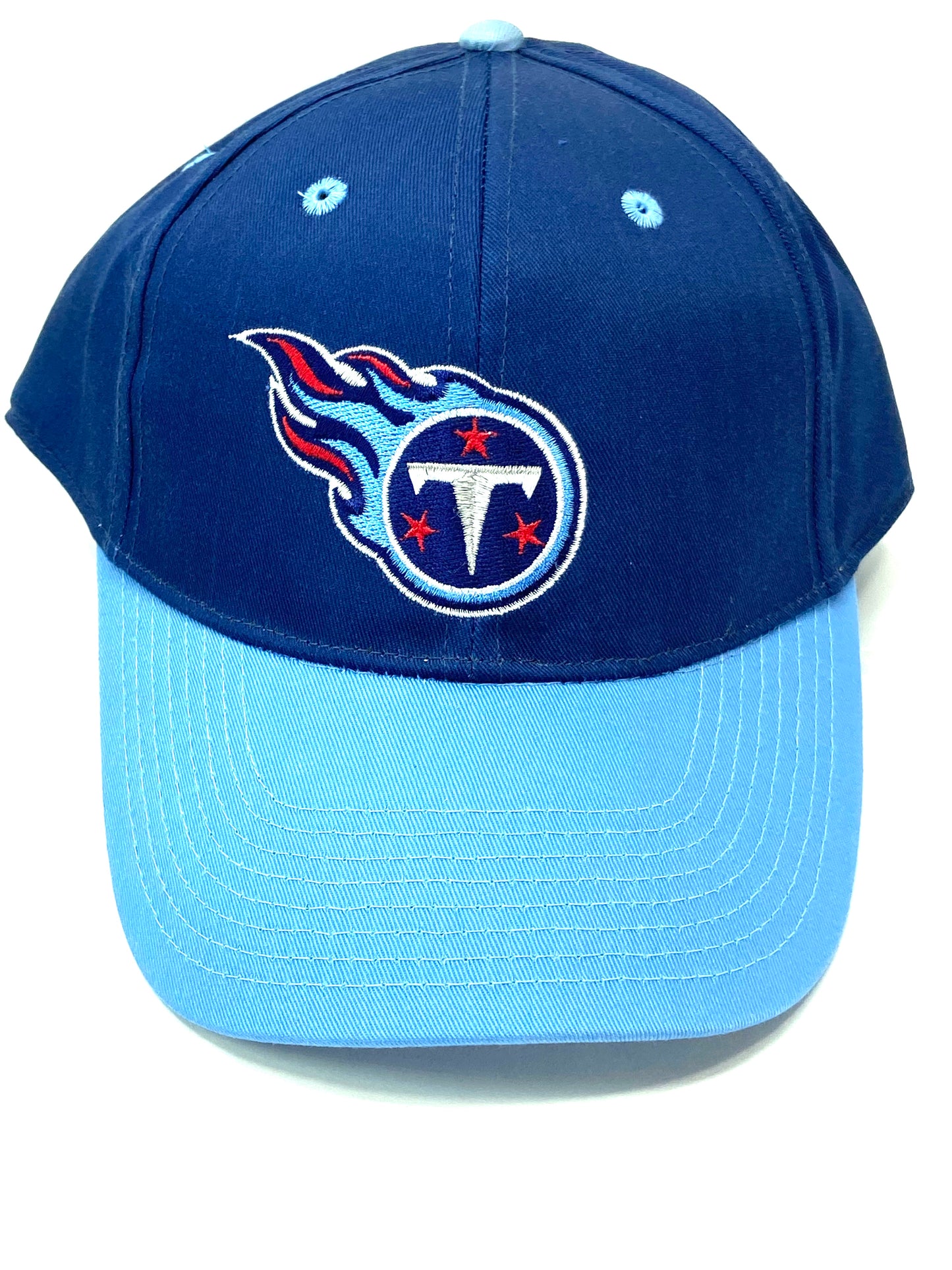 Tennessee Titans Vintage NFL Blue Cotton/Poly Snapback NOS By Drew Pearson
