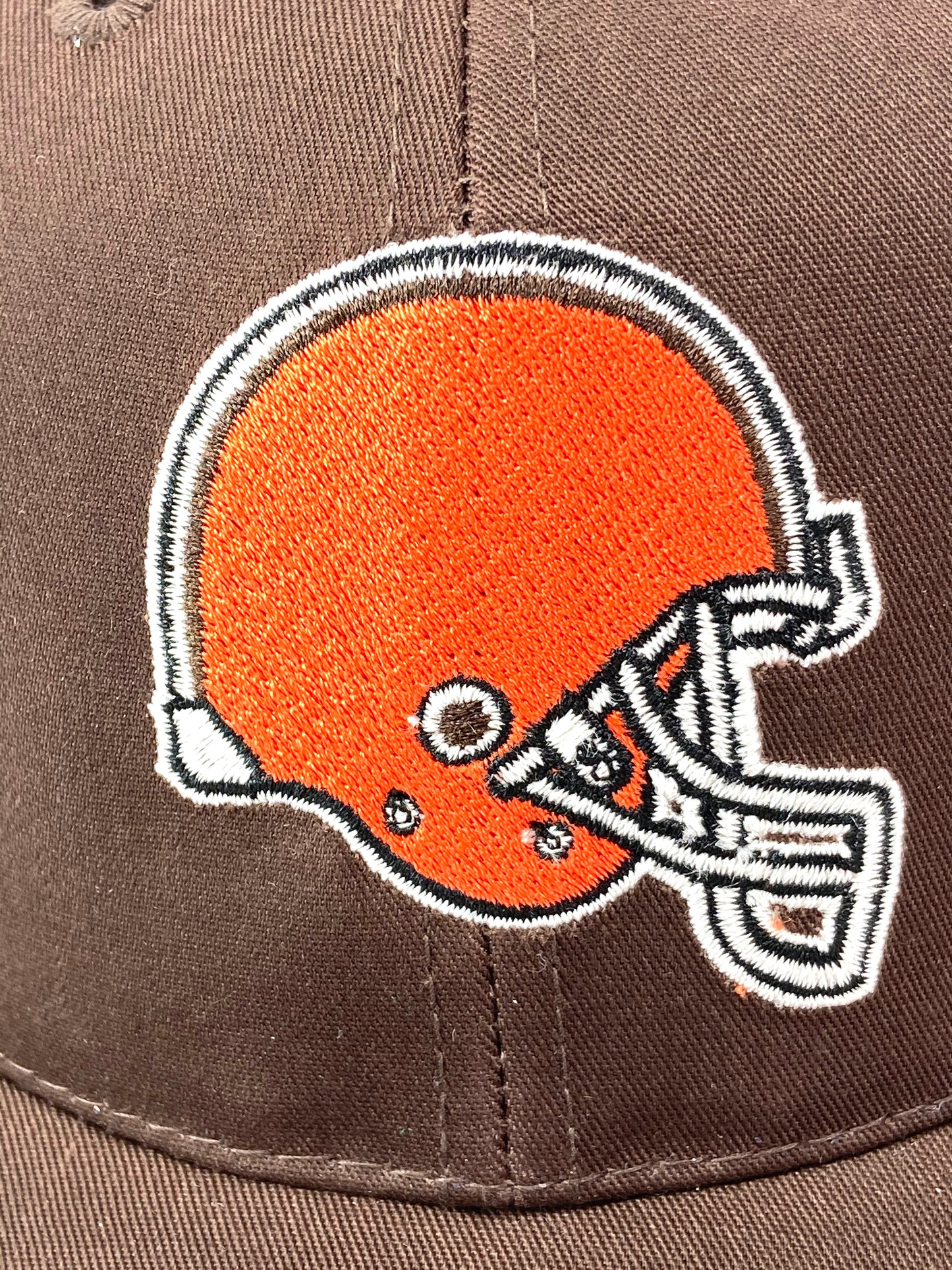 Cleveland Browns Vintage NFL Brown Youth Logo Snapback by Annco
