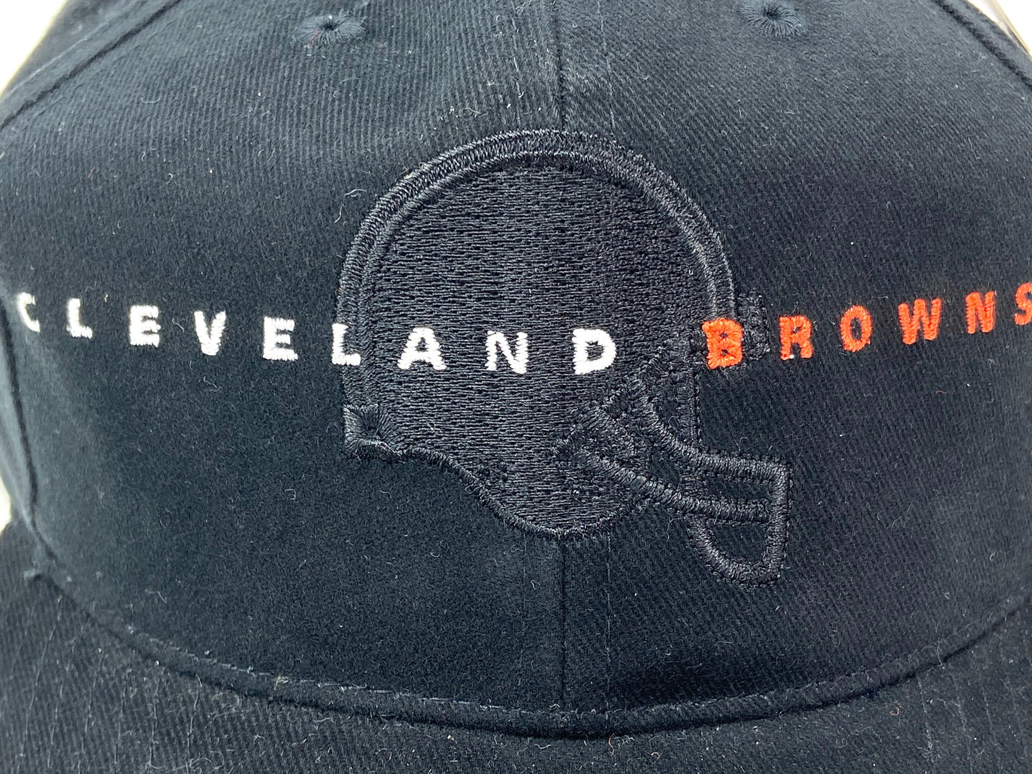 Cleveland Browns Vintage NFL Black Cotton Snapback by American Needle