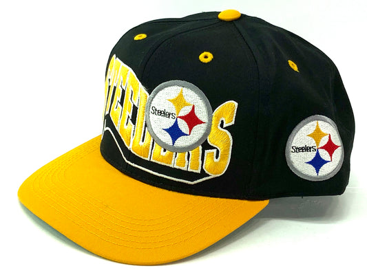 Pittsburgh Steelers NOS Vintage NFL Cotton/Poly Youth Snapbacks by NFL