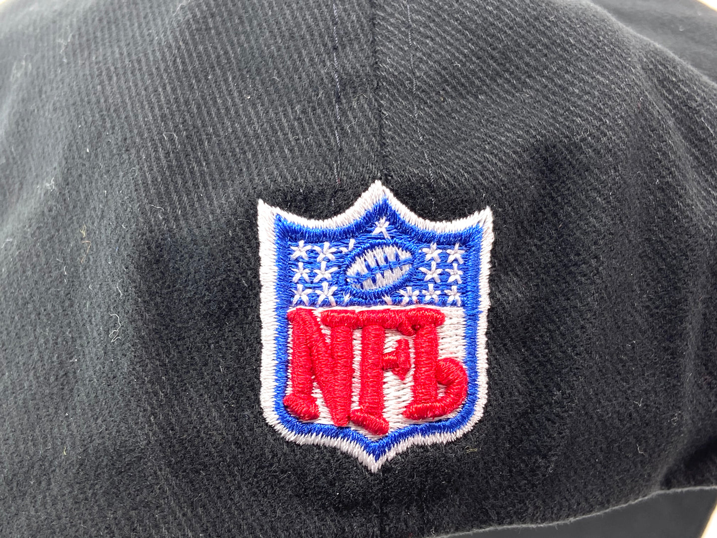 Pittsburgh Steelers Vintage NFL Black Flex-Fit Logo Cap