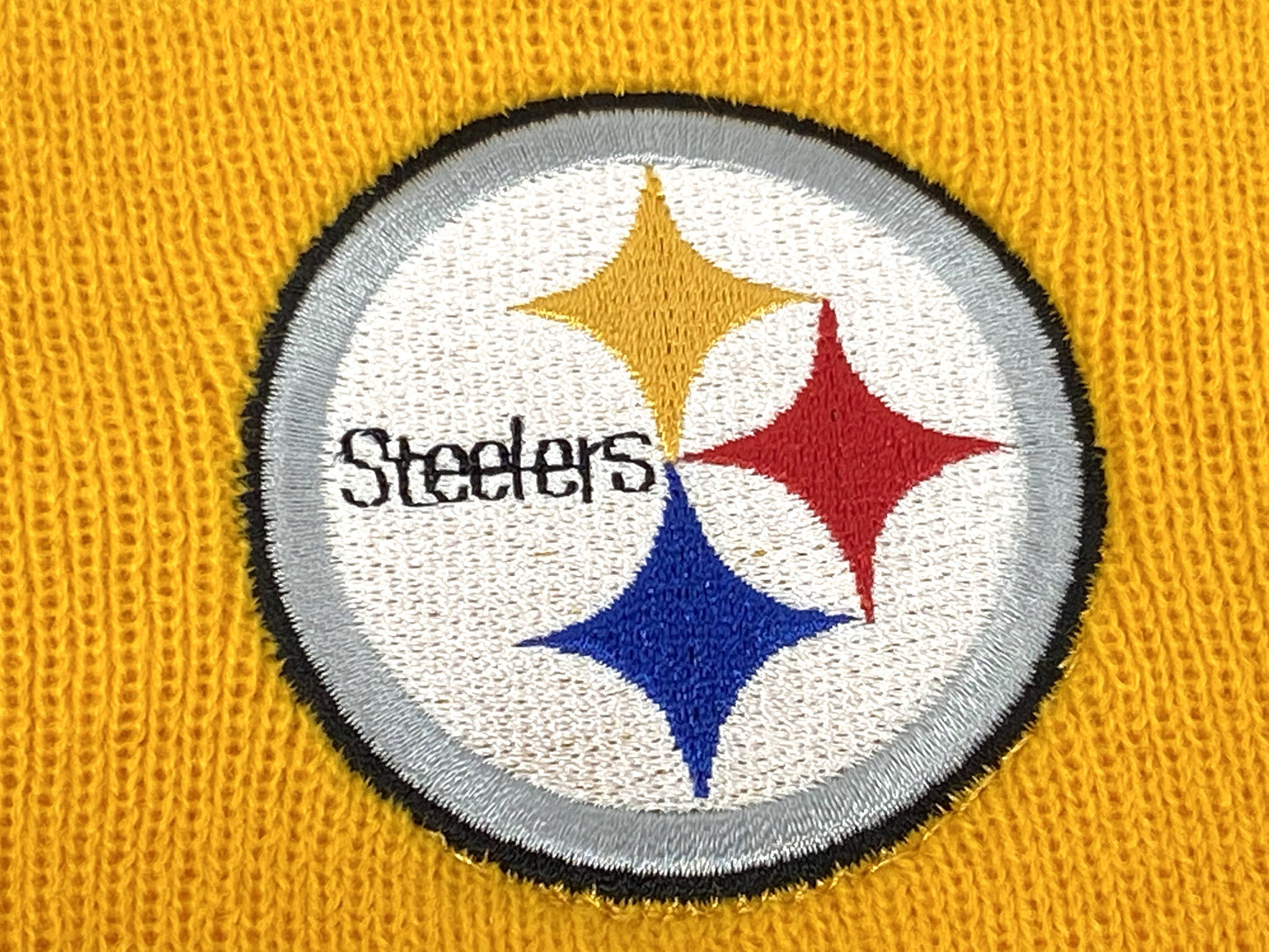Pittsburgh Steelers Vintage NFL Cuffed Knit Logo Hat