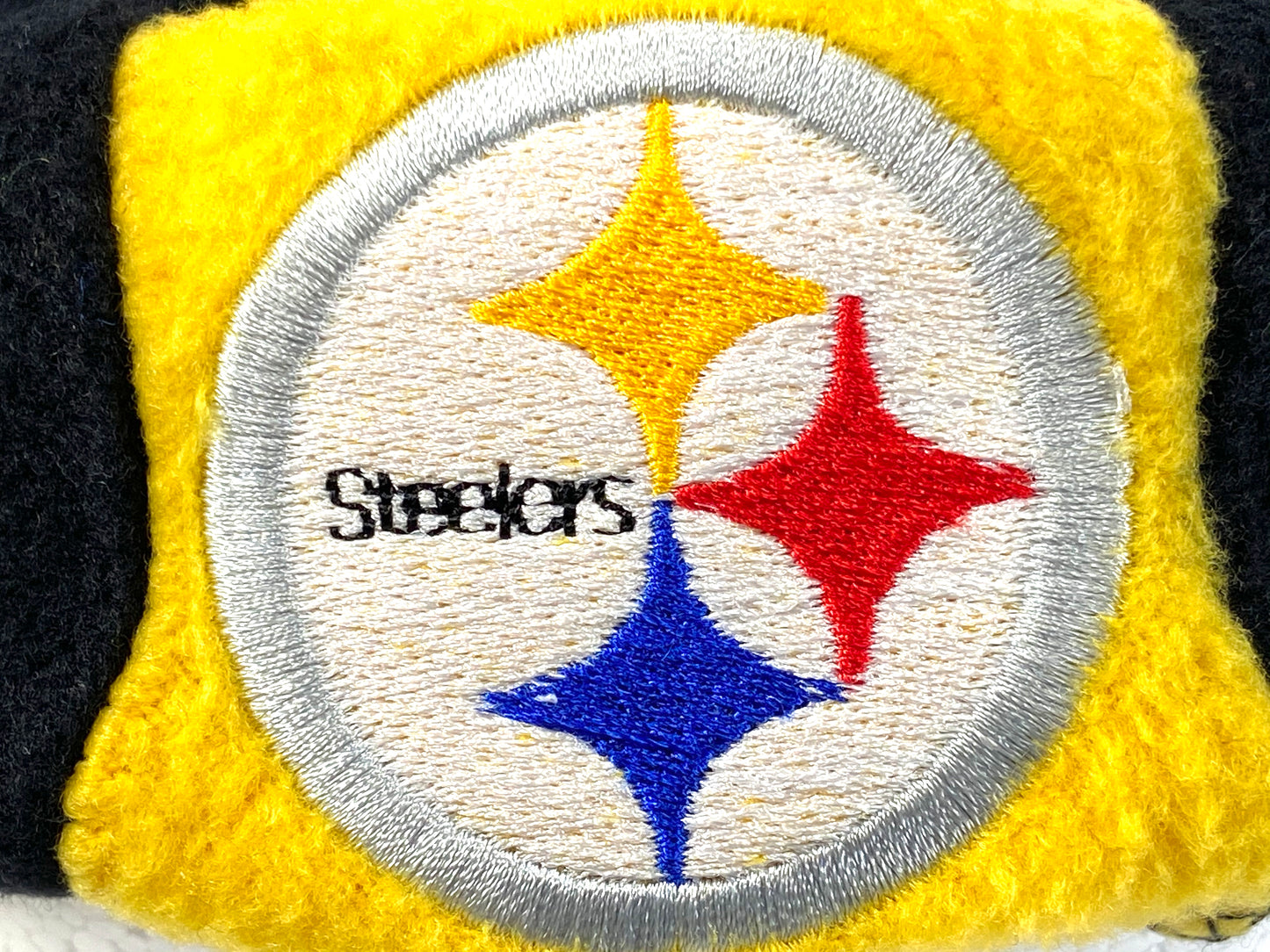 Pittsburgh Steelers NFL Fleece "Jughead" Style NOS Beanie by Drew Pearson Marketing