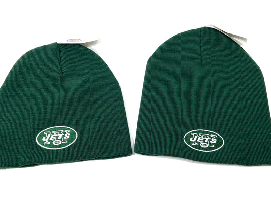 New York Jets Vintage 1999 NFL Team Color Embroidered Knit Beanie by NFL Team Apparel