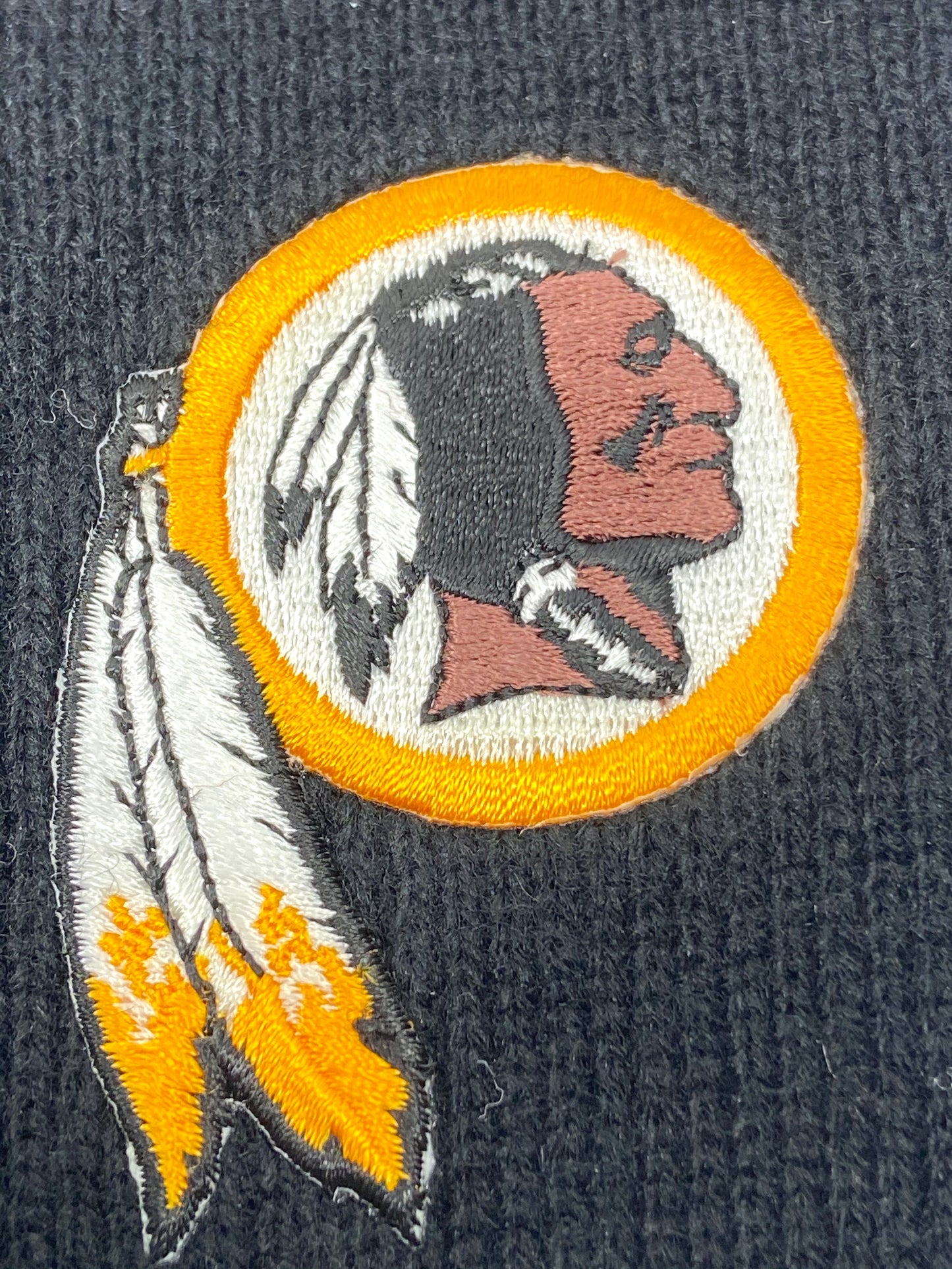 Washington Redskins Vintage NFL Cuffed Logo Knit Hat By Rossmor Industries