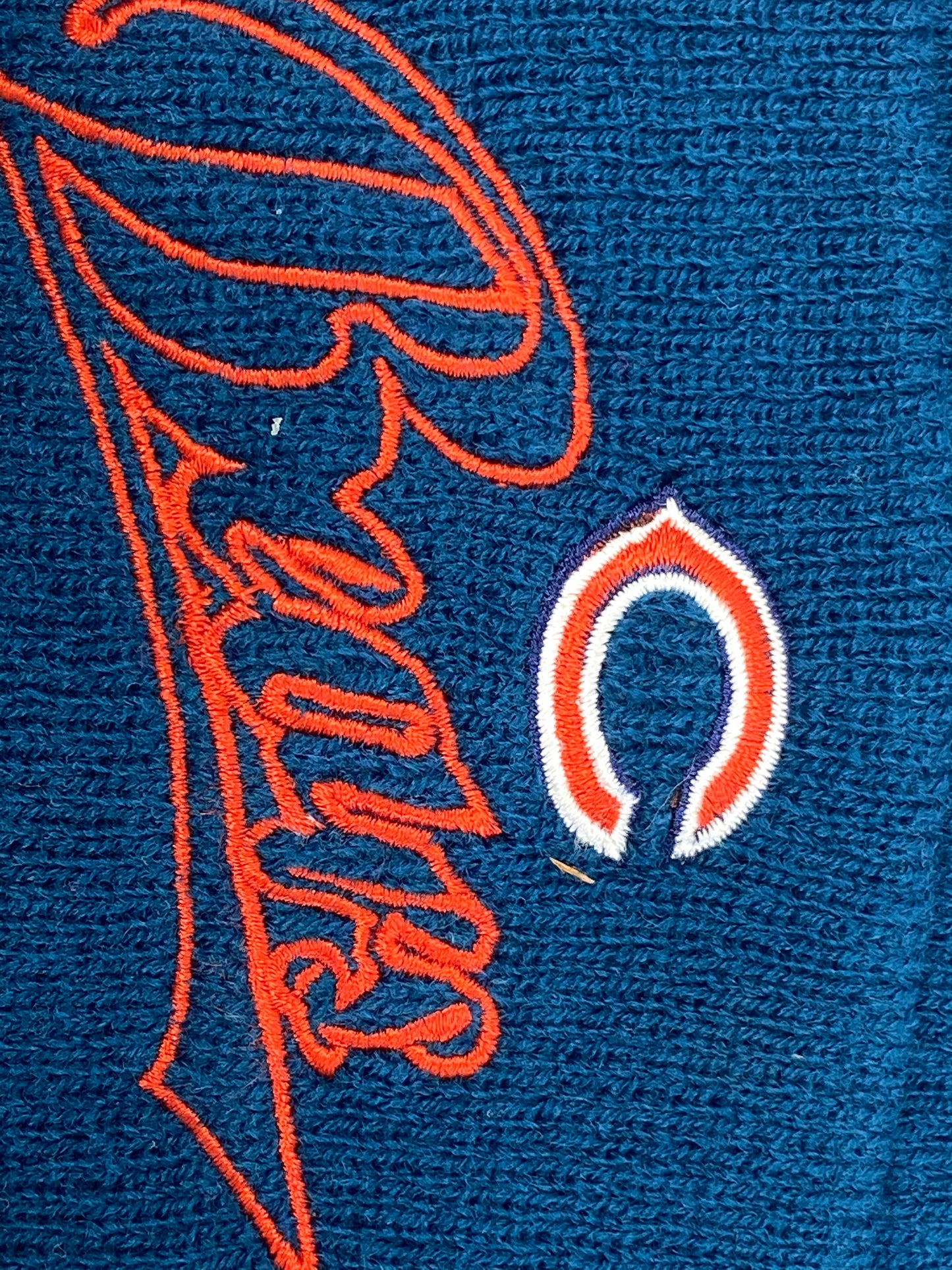 Chicago Bears Vintage NFL Cuffed Knit Logo Hat by Drew Pearson Marketing