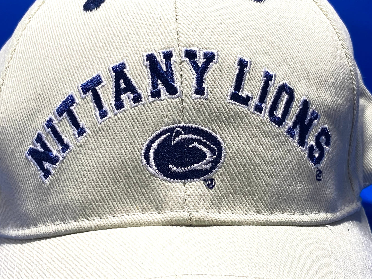Penn State Nittany Lions Vintage Adult NCAA Cotton Logo Cap by Drew Pearson