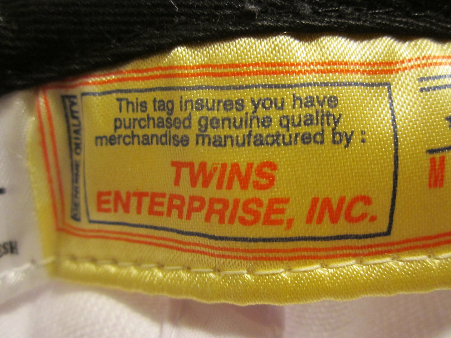 Pittsburgh Pirates MLB Vintage Black Trim Cotton Ball Cap NOS by Twins Enterprise