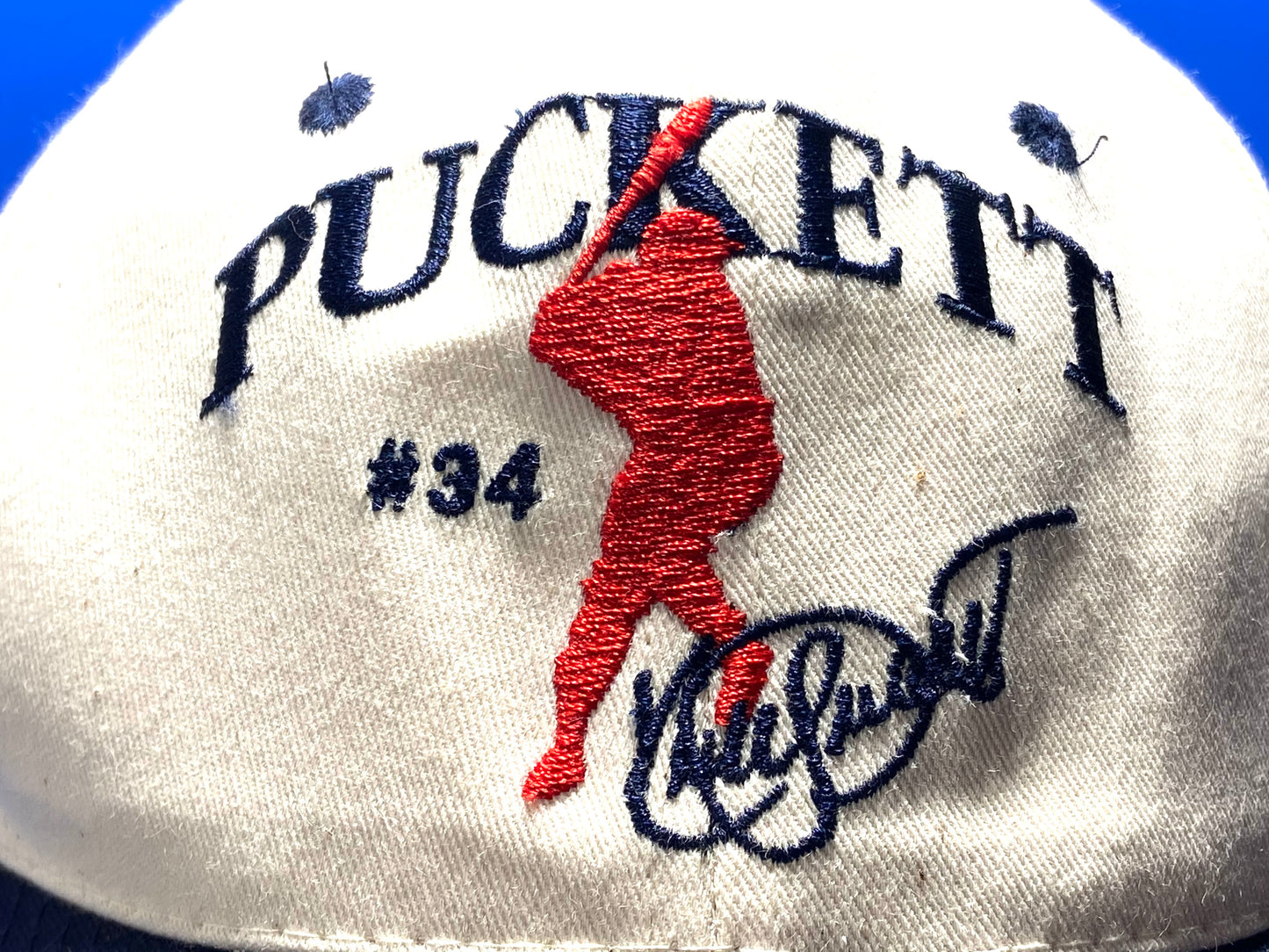 Kirby Puckett Minnesota Twins Vintage Late '80s NOS Dairy Queen Snapback by BD&A
